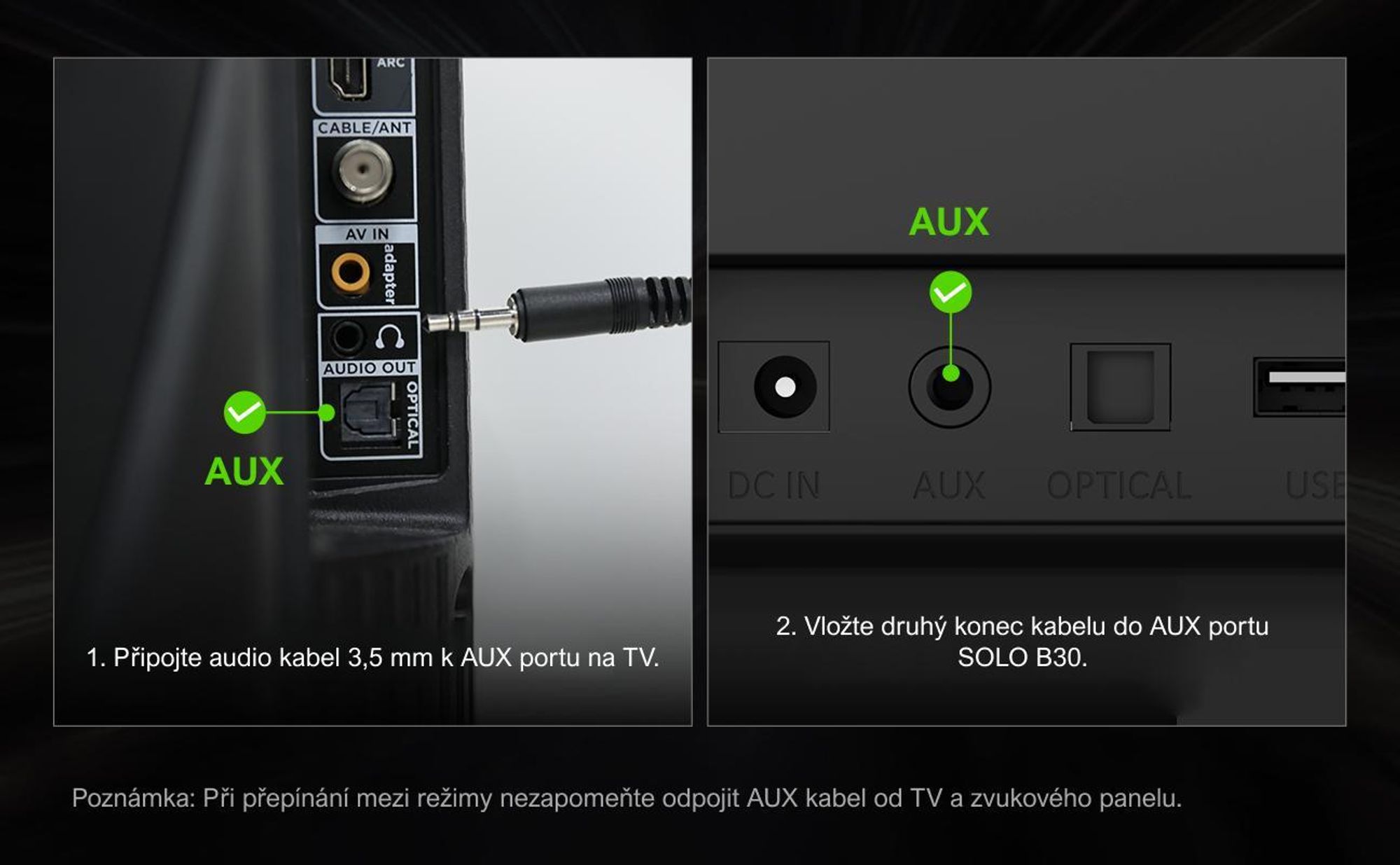 ULTIMEA 2.1kanálový soundbar pro TV s nastavitelnými basy, ovládáním přes aplikaci, all-in-one soundbar, TV reproduktor Bluetooth 5.4, Poseidon M20