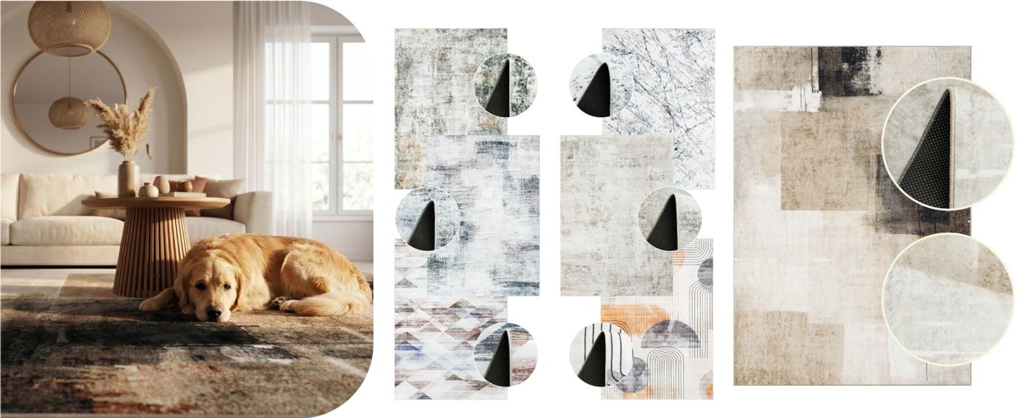 TAPISO VENEZIA Wohnteppich Modernes Design  200 x 300 cm