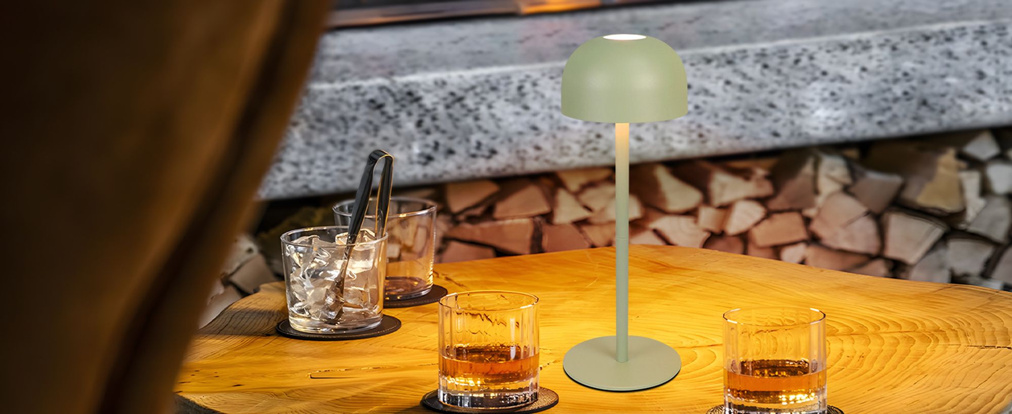ZMH 2ER LED nachttischlampe Touch Dimmbar Tischleuchte Grün Kabellos USB Tischlampe Akku mit 3 Farbtemperaturen Aufladbar Höhenverstellbar