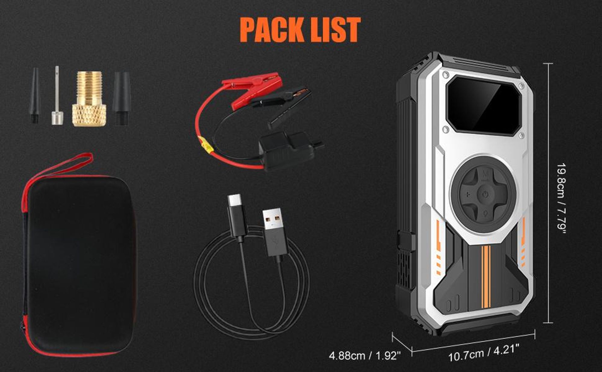 Auto Starthilfe,Jump Starter,Starthilfekabel,Powerbank,Starthilfebox,Starthilfegerät,Ladegerät