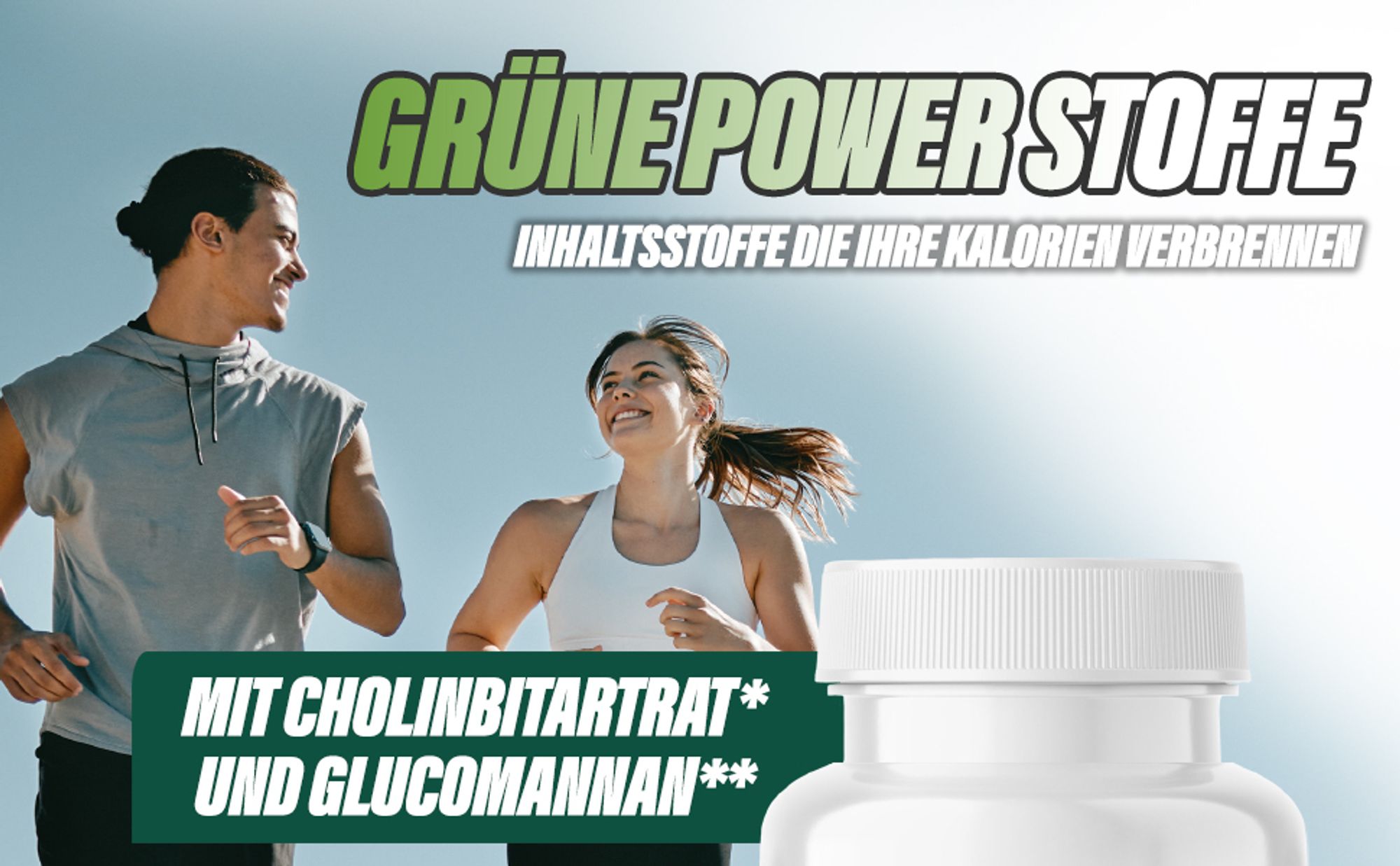 Saint Nutrition® Green Burn – Appetitzügler – hochdosiert - Glucomannan, Cholin, Vitamin B1 + B6 – Unterstützung für Abnеhmen - schnell abnеhmen
