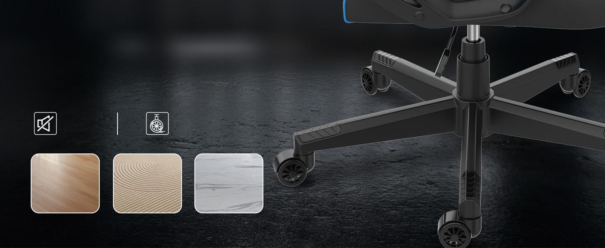 SENSE7 Knight Gaming židle černá – ergonomická kancelářská židle, židle k psacímu stolu, herní křeslo, otočná židle, herní židle, židle pro hráče PC, židle pro hráče 120 kg, židle pro hráče