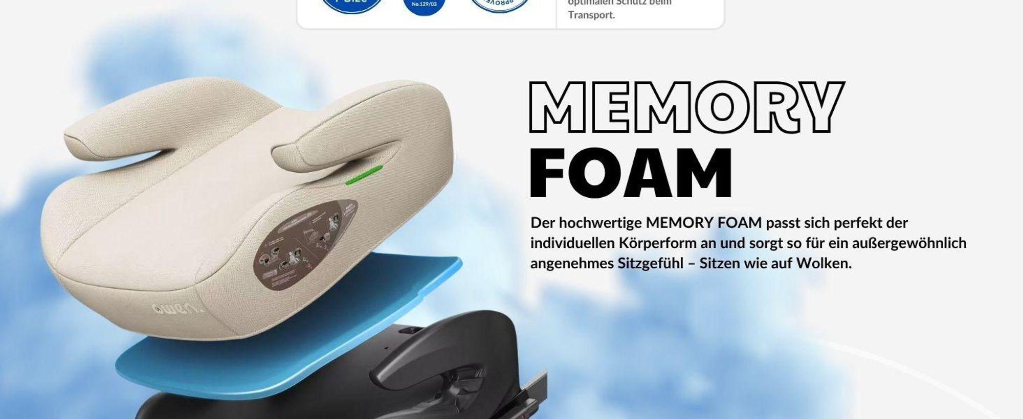 Autositz erhöhung