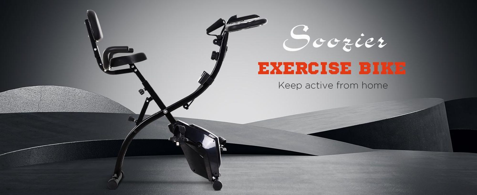 Rower treningowy HOMCOM X-Bike 2 w 1 z wyświetlaczem LCD, pulsometrem, składany rower treningowy z 8 poziomami oporu magnetycznego, 1 para linek napinających, stal, czarny, 105 x 48 x 118 cm