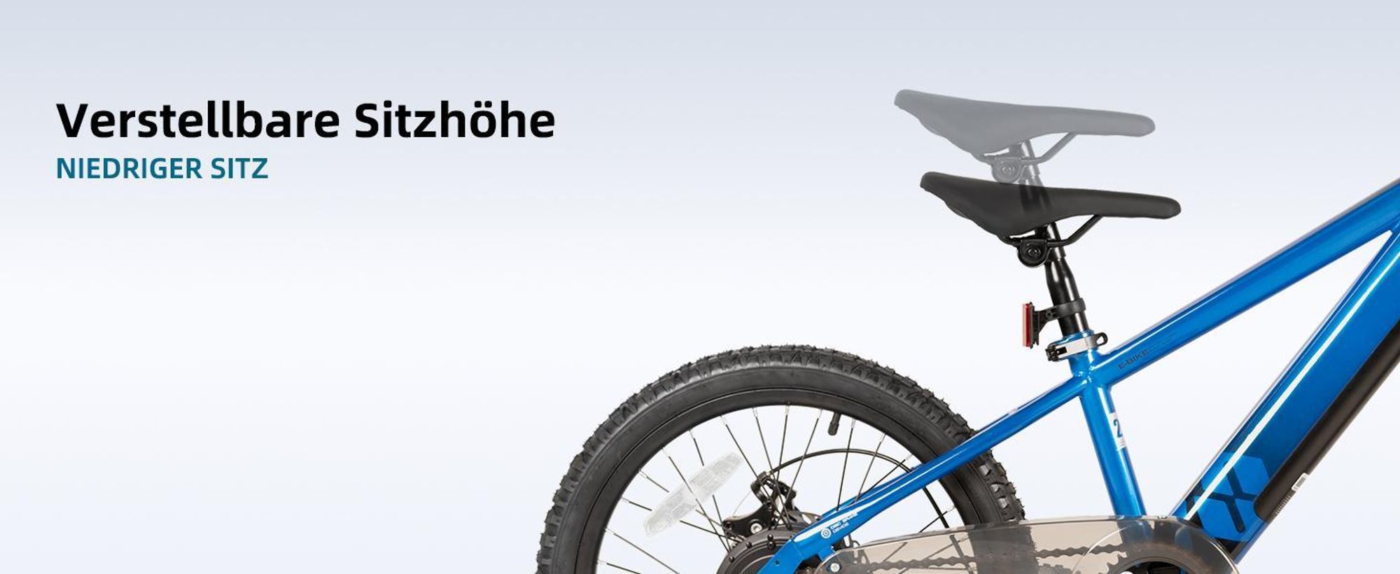 JOYSTAR 24‑Zoll Elektro‑Mountainbike für Jugendliche, 24V 5.2Ah Akku, 25 km/h, Federgabel, verstellbarer Sattel, Scheibenbremse