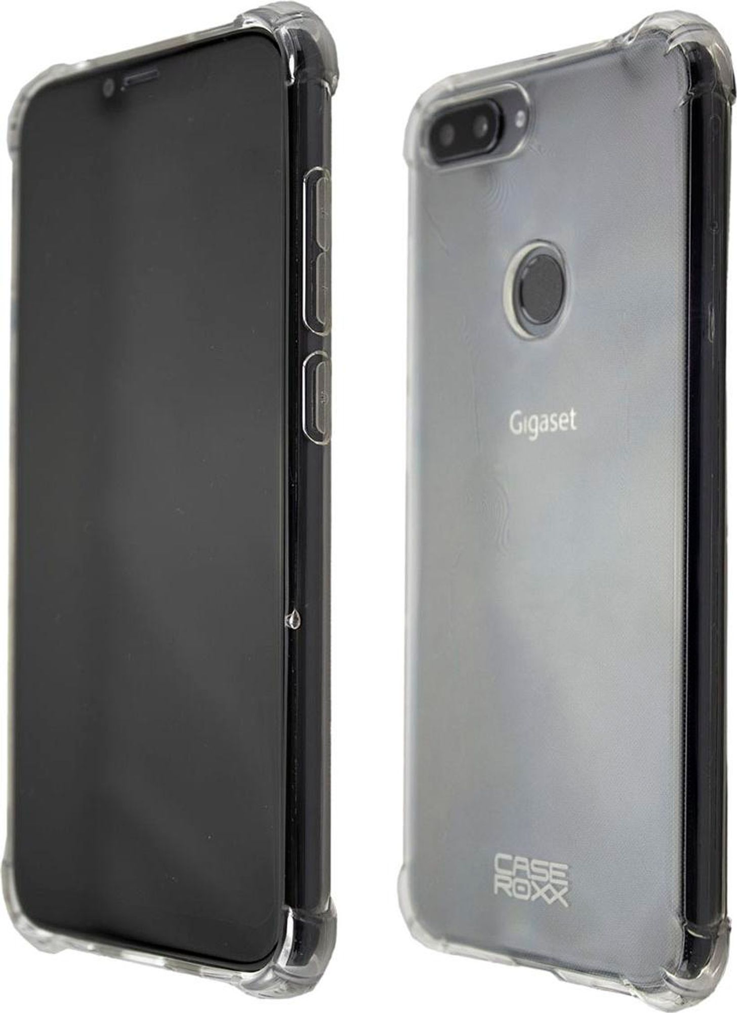 caseroxx Schutz-Hülle TPU-Hülle kompatibel mit Gigaset GS195 / GS195LS, Gummi Handy Tasche transparent  Bild 3
