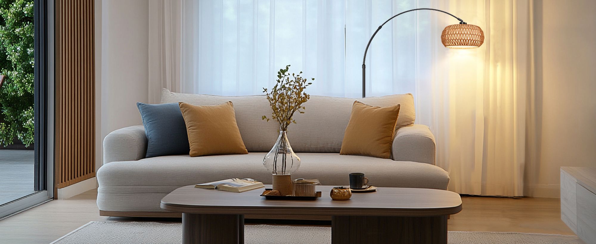 Rattan Stehlampe Boho Dimmbar Stehleuchte App-Steuerung Höhenverstellbar Standleuchte mit Fernbedienung für Schlafzimmer Wohnzimmer Büro
