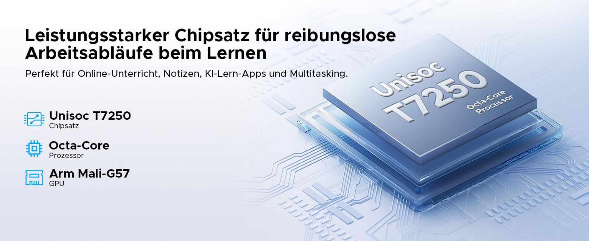 AP11 Tablet Android 16, 48GB RAM+128GB ROM/2TB, 11 Zoll 90Hz HD IPS, T7250 Octa-Core, 8800mAh, Gemini AI, Widevine L1-Tastatur, Stift, Maus und Hülle