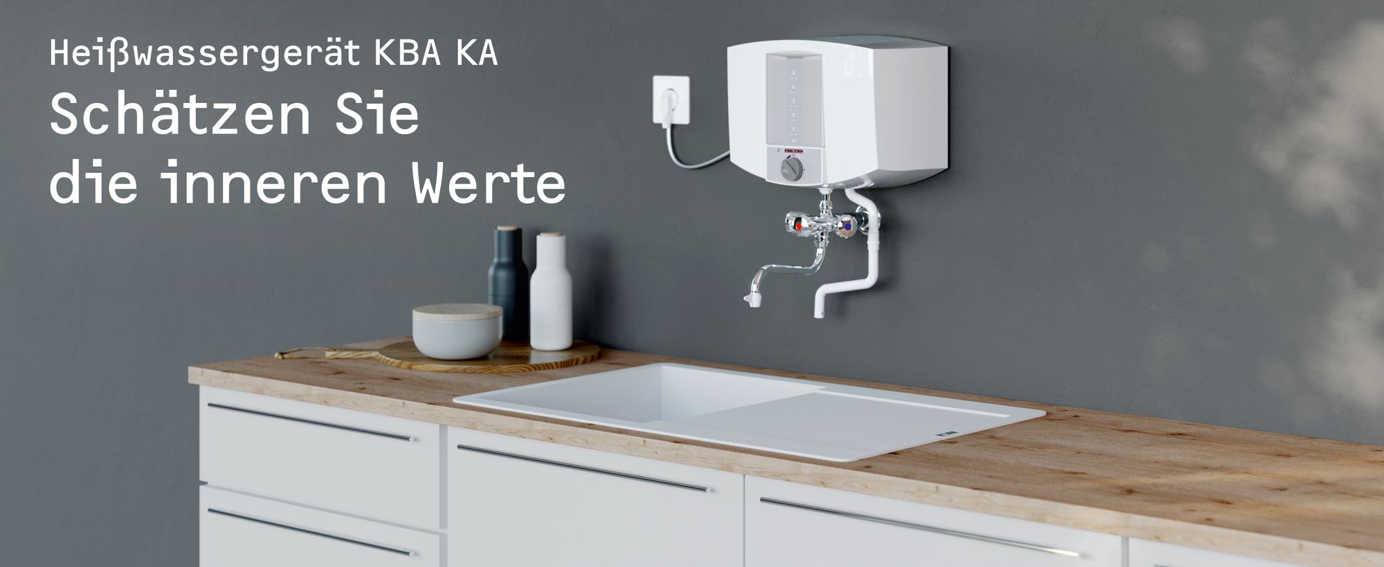 Heißwassergerät KBA KA: Schätzen Sie die inneren Werte