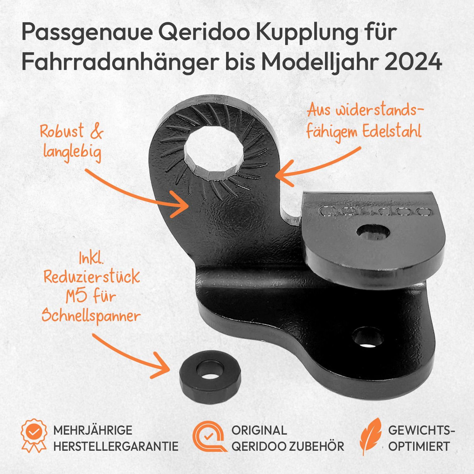 Qeridoo Kupplung Fahrradanbindung