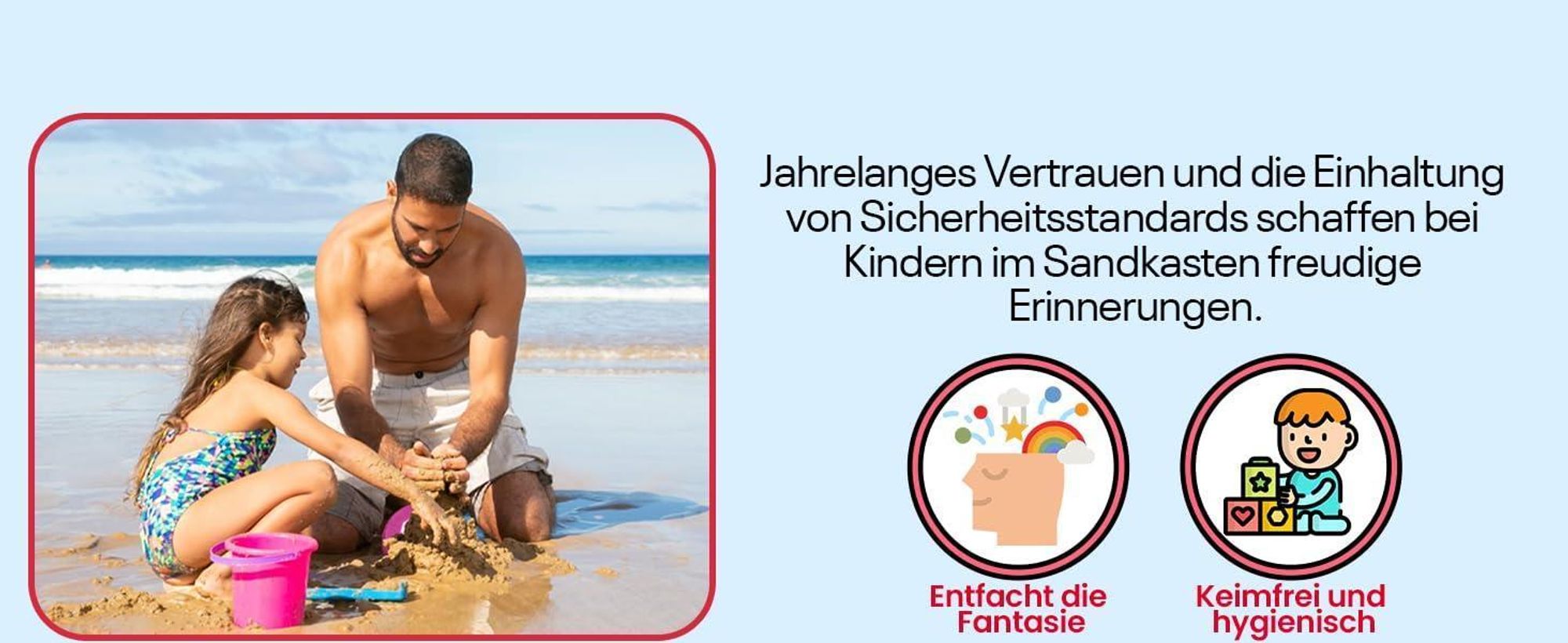 4myBaby GmbH - Spielsand 50kg | Quarz Sand für Sandkasten | Kinder Spielsand | Dekosand | Spiel sand für Sand kasten | Sandkasten Sand | Gewaschener