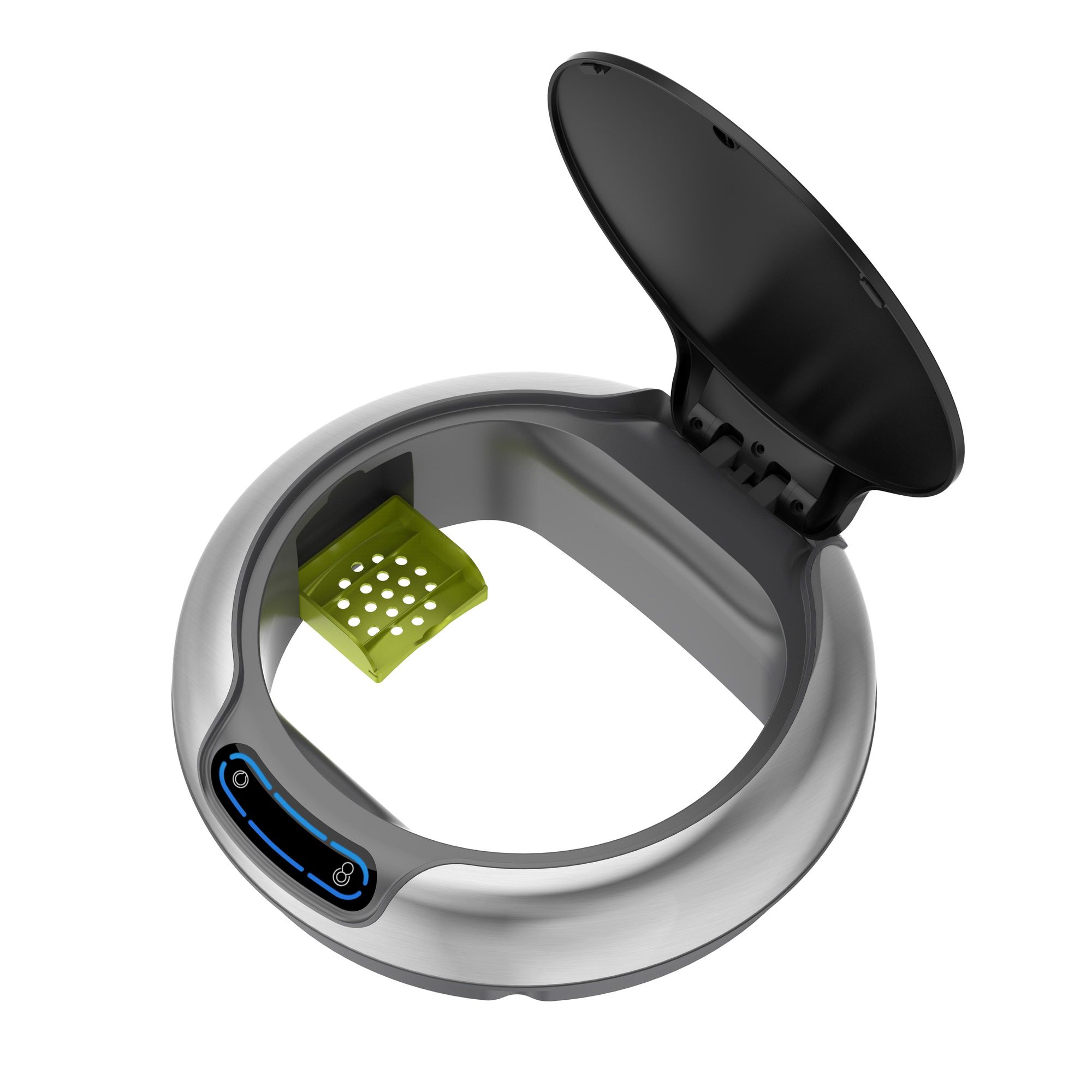 EKO - Galleria Sensor Poubelle 9 litres - Stainless steel Plastic - Matt Inox