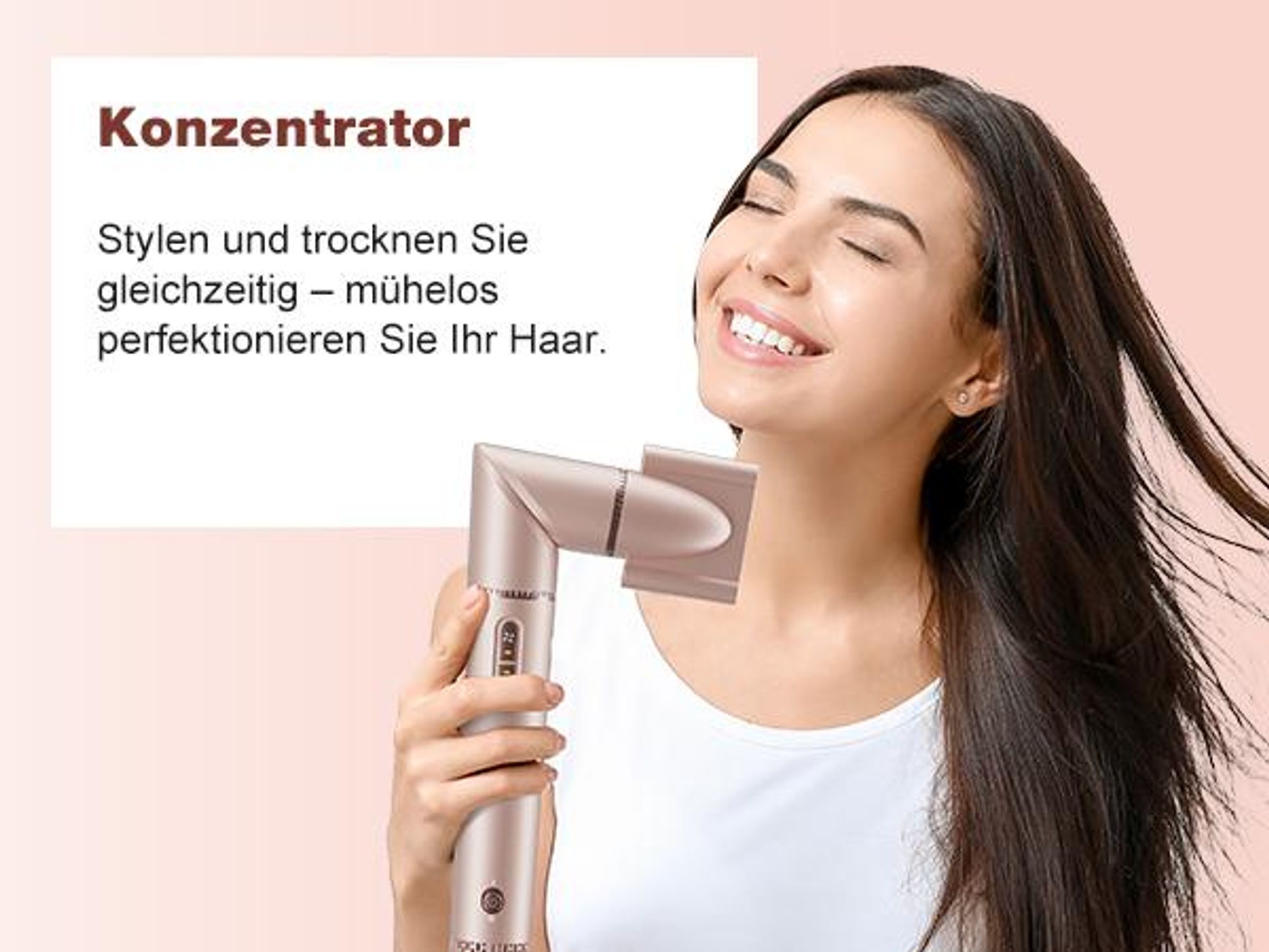 MCURO Warmluftbürste 7-in-1 Multihaarstyler 110000 U/Min,Lockenstab Auto-Wrap Ionen Föhn Airstyler,Hairstyler,Haartrockner,Lockenstab & Glätteisen,mit Reisebox