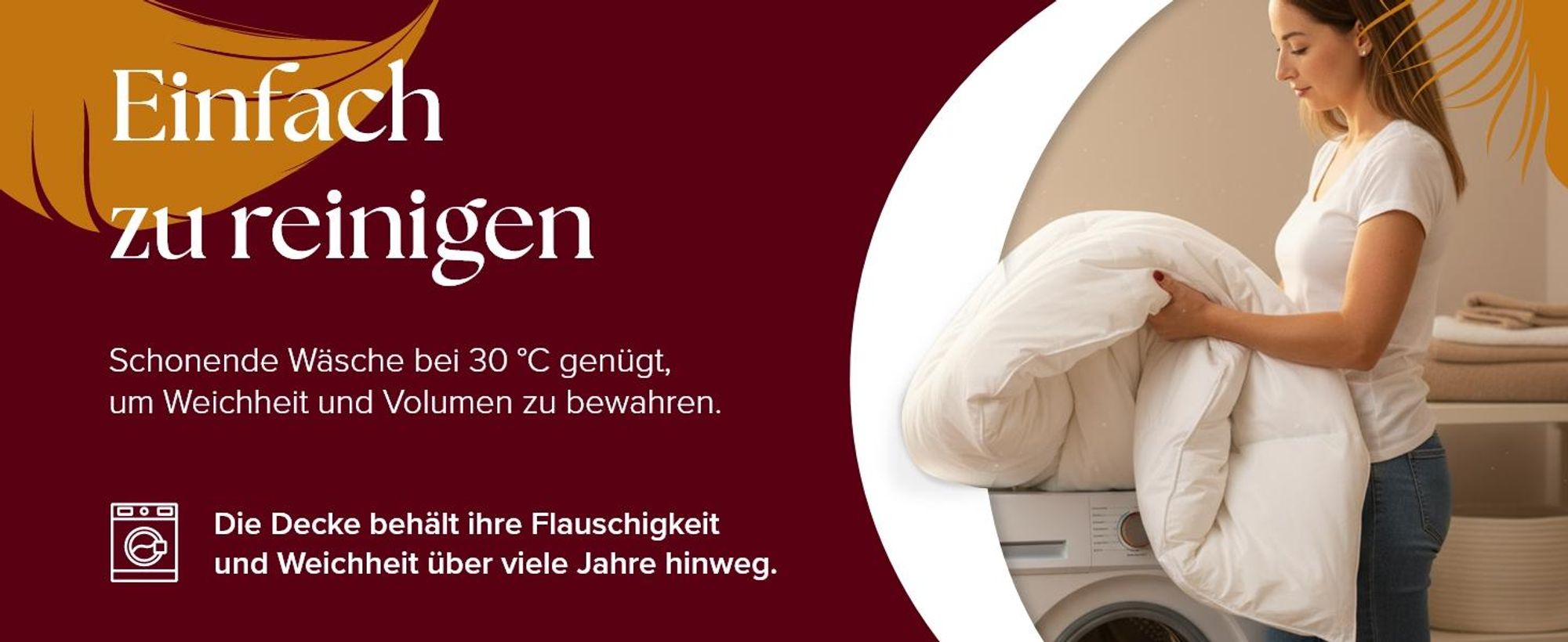 MAXIGA Winter Daunendecke 135x200 – 100% Gänsedaunen, extra warm 1800g, atmungsaktiv & waschbar,  , Allergikerfreundlich