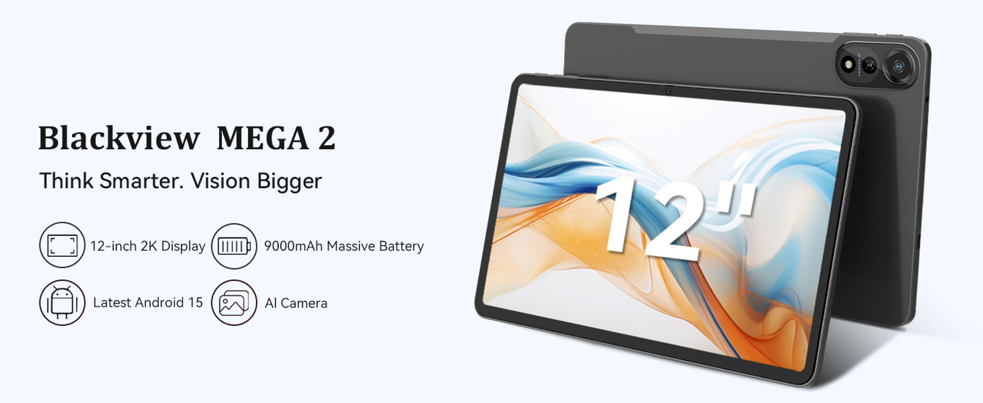 Blackview Mega 2 256GB タブレット Tablet Blackview Tablet Mega 2 12 8/256GB LTE Wi-Fi Szary +