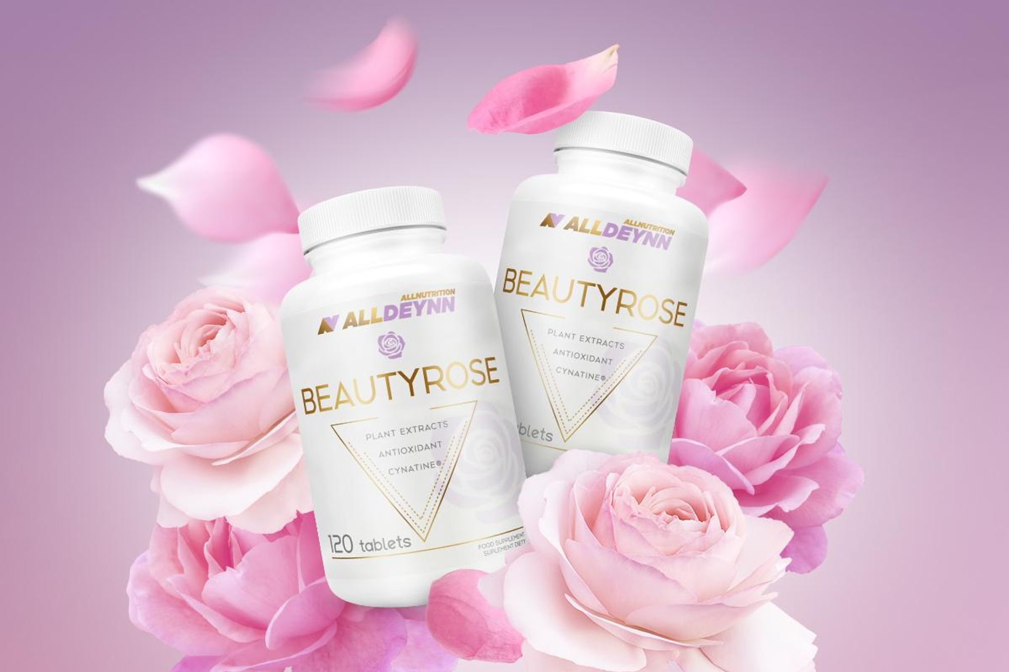 ALLDEYNN BEAUTYROSE 120 Tabletten Haare Haut Nägel Vitamin A Zink