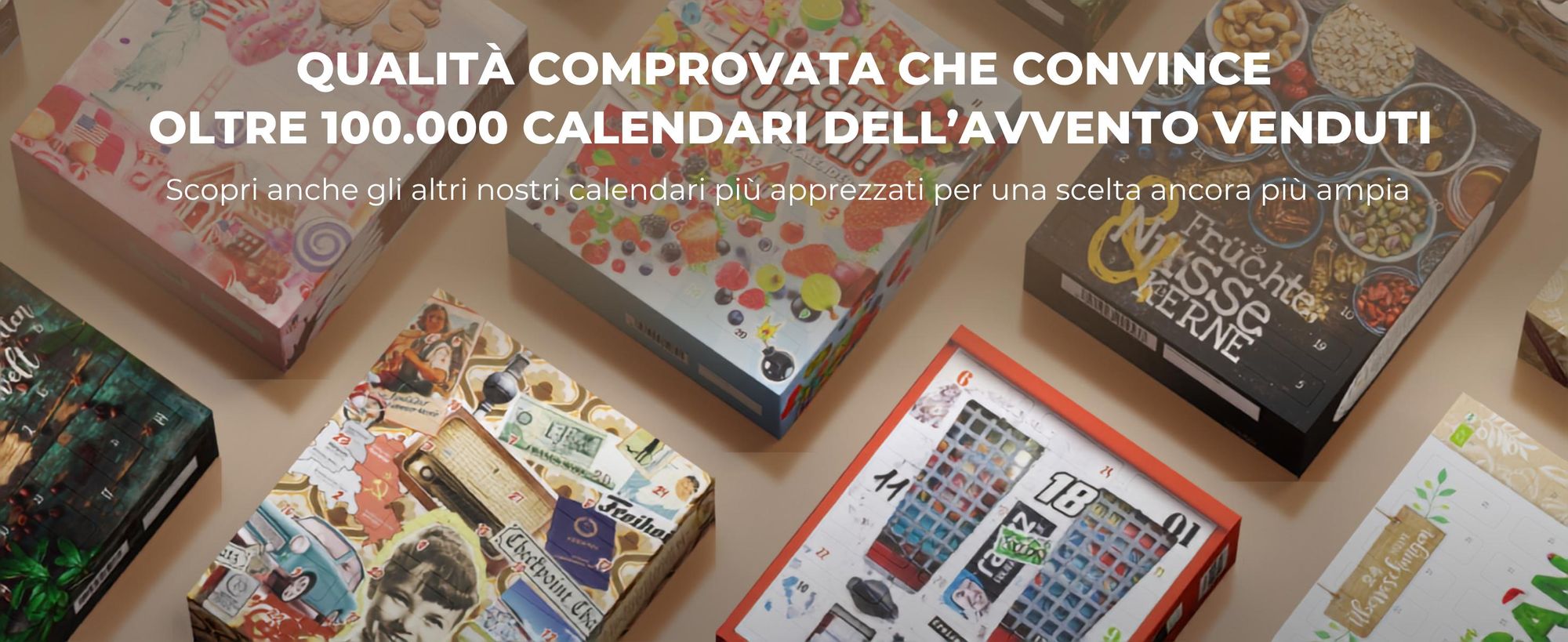 BOXILAND® Ostalgie DDR calendario avvento 2026, 24 dolci dell'Est, classici