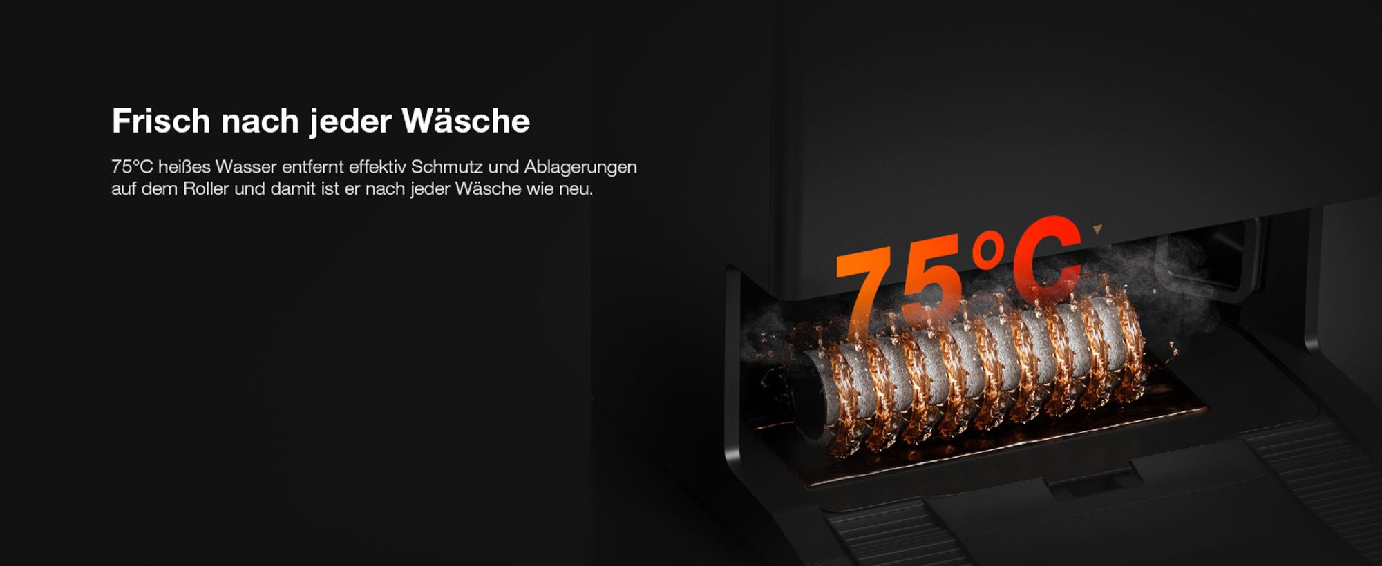 ECOVACS DEEBOT X8 OMNI Staubsauger Roboter mit Wischfunktion, 18.000 Pa, OZMO ROLLER Wischwalze/Moppwäsche mit 75°C heißem Wasser Saugroboter Weiß