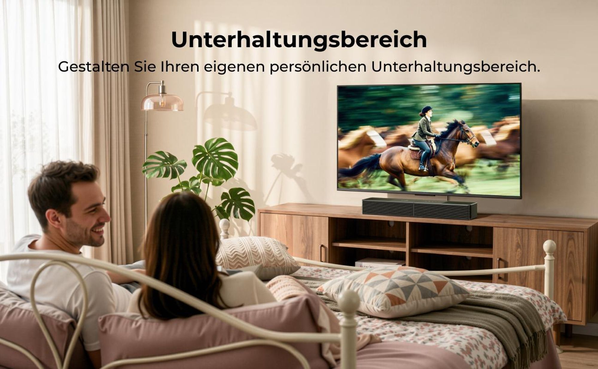 ULTIMEA Poseidon M70 - Soundbar für TV, 3.1.2 Dolby Atmos, kabelloser 5,25" Subwoofer, HDMI eARC, Bluetooth® 6.0, 312 W Spitzenleistung