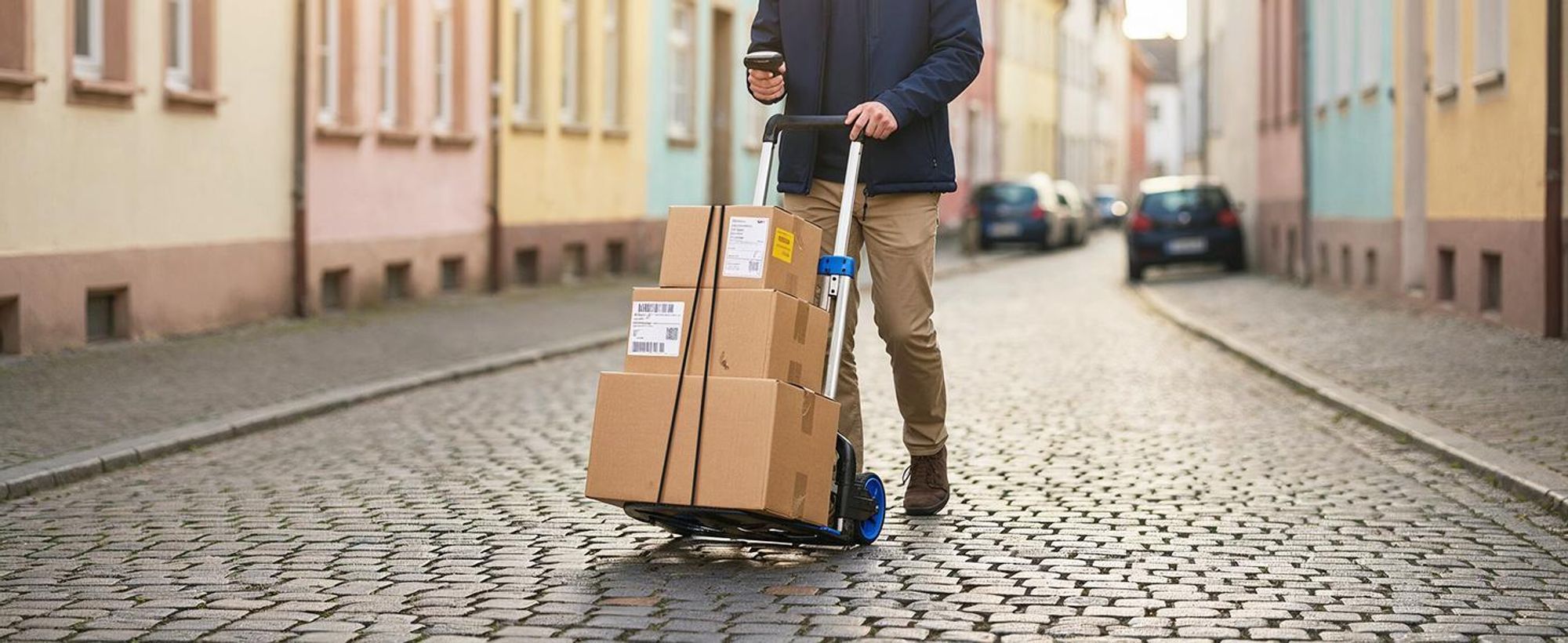Sekey Klappbare Sackkarre, bis 150 kg, Alu Transportkarre, höhenverstellbarer Griff, mit XXL Anti-Rutsch-Plattform