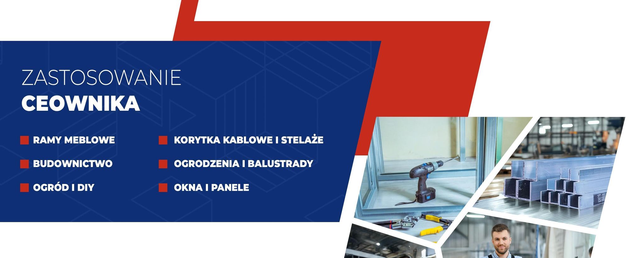 ZASTOSOWANIE CEOWNIKA RAMY MEBLOWE BUDOWNICTWO OGR?D DIY KORYTKA STELAZE OGRODZENIA BALUSTRADY