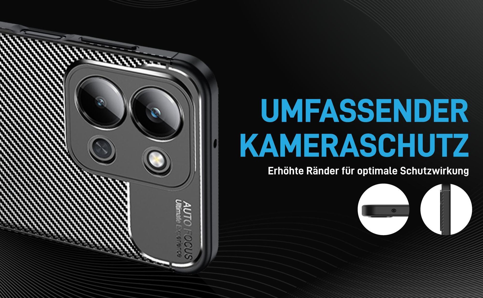 Stoßfestes Handy Case mit Kameraschutz für Xiaomi Redmi 15C
