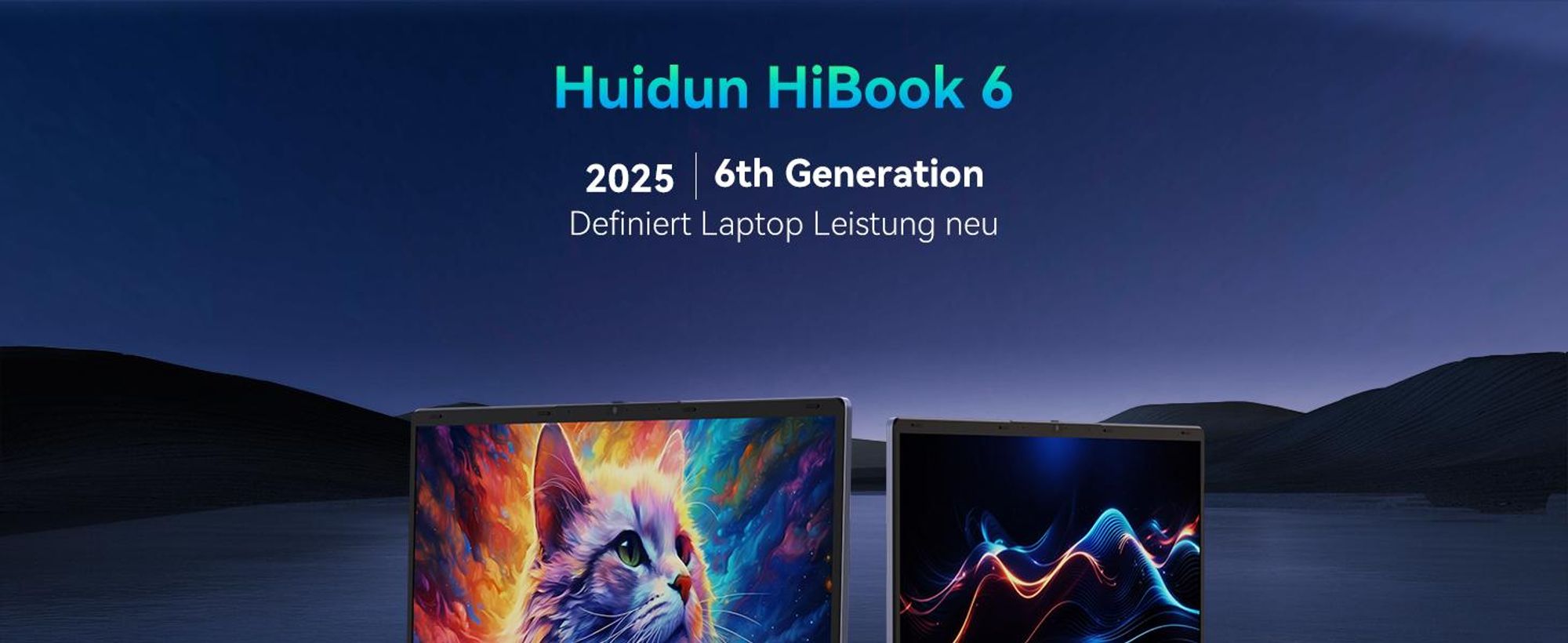 Blackview Huidun 15.6" Hibook6 FHD Set Laptop, Intel Twin Lake N150 Notebook 4x3.6Ghz, 16GB DDR4+256GB SSD/1TB, 180° drehbar, Tasche/Maus/Mauspad