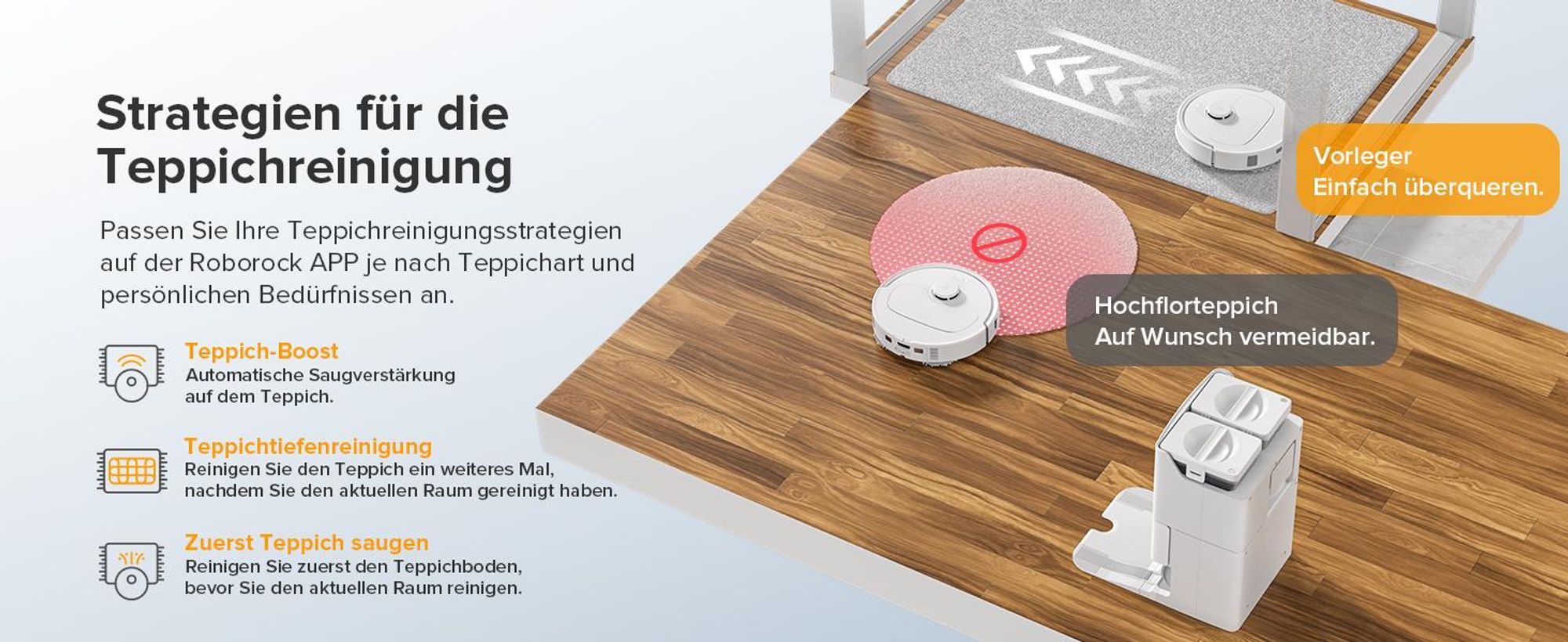 Roborock QV 35A Staubsauger Roboter 8.000pa(Upgrade von Qrevo/Qrevo Plus),Anti-Verfilzungs-Seitenbürste, PreciSense LiDAR, All-in-One Dock, Weiß