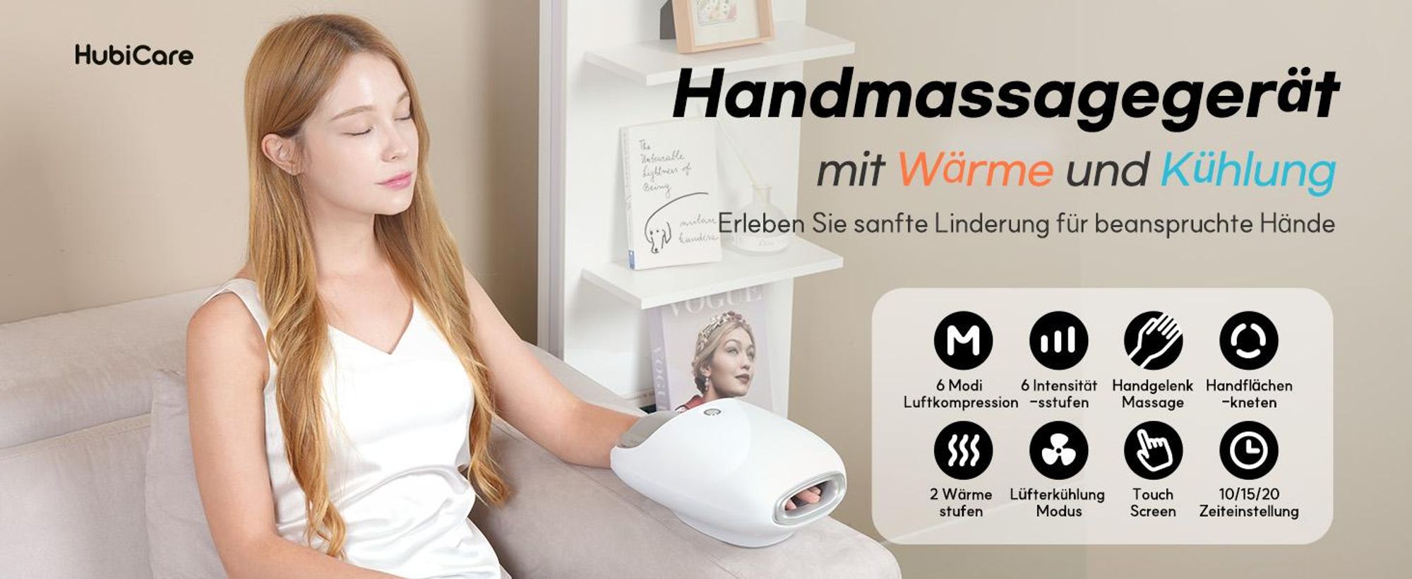 Handmassagegerät gegen Arthrose & taube Finger: Ideal für Büro & Senioren – das perfekte Geschenk