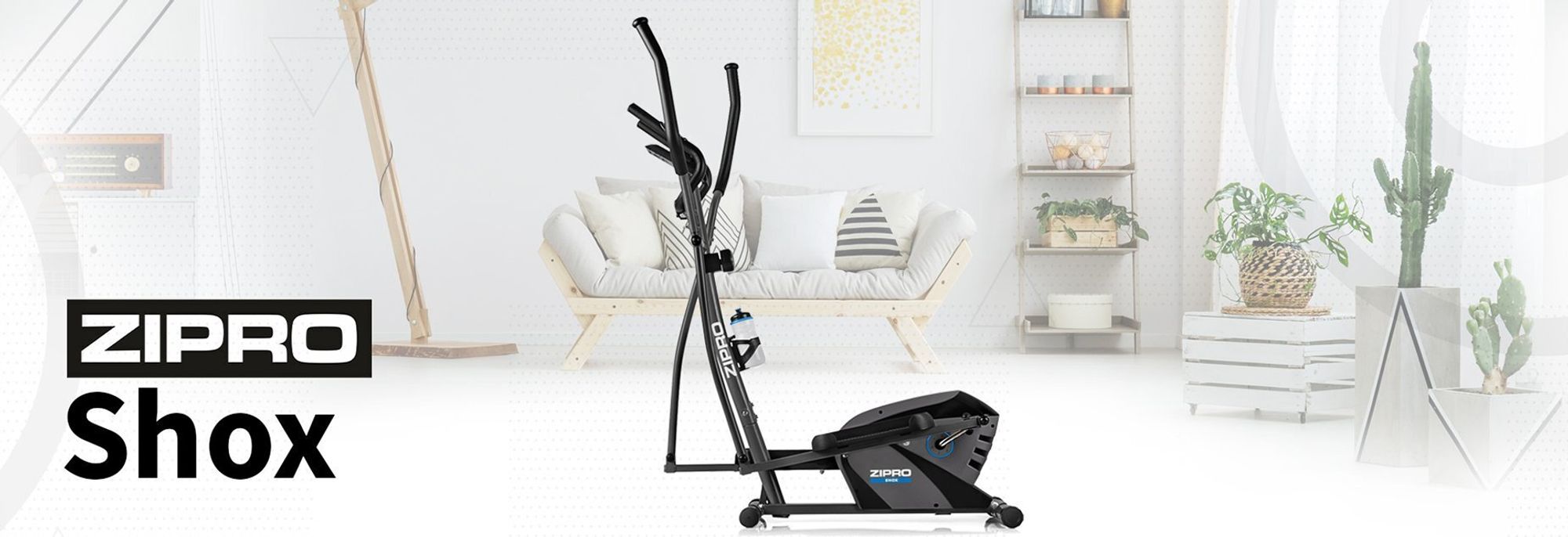 Zipro Heimtrainer Fahrrad Beat RS – Magnetisches Fitnessbike Schwungmasse Leiser Hometrainer bis 120 kg Pulsmessung, Flaschenhalter & Handtuchhalter
