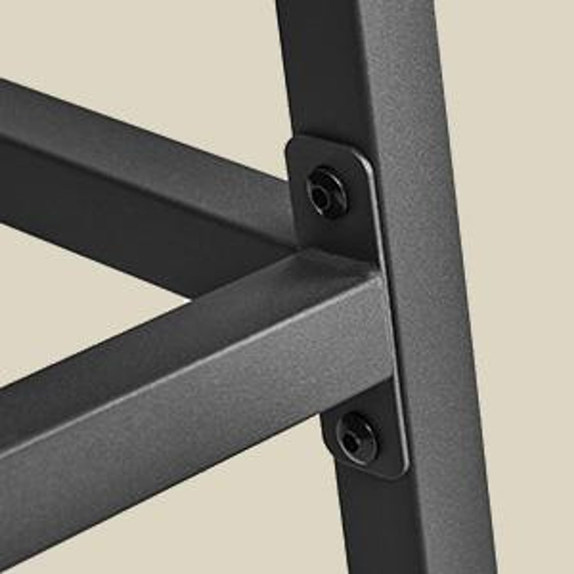 VASAGLE Barhocker Barstühle (Set, 2 St., 2er), bis 100kg belastbar, 32x32x65cm, CBL32
