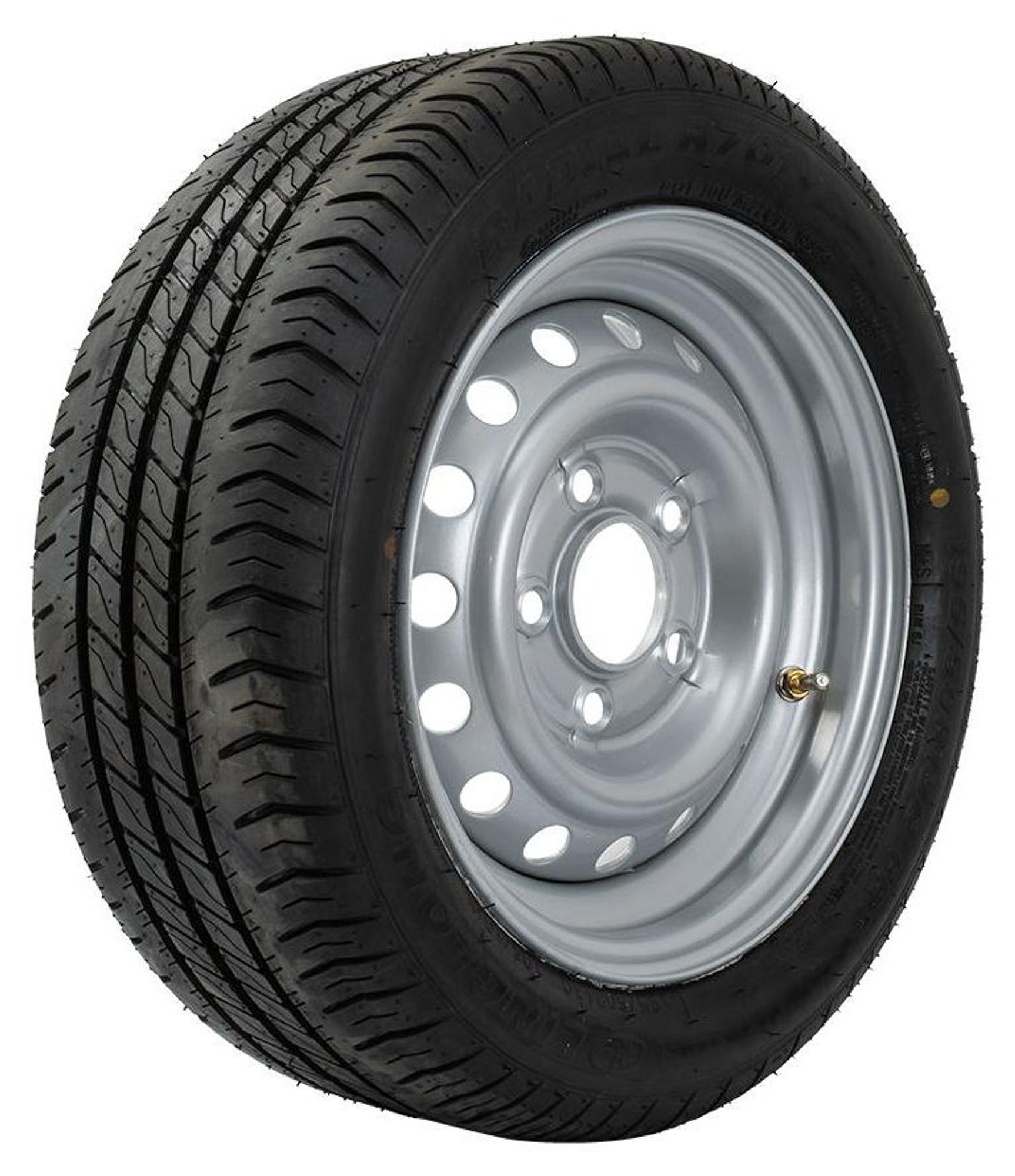 UNITRAILER Komplettrad 195/50 R13C für schwere Anhänger und Transporter