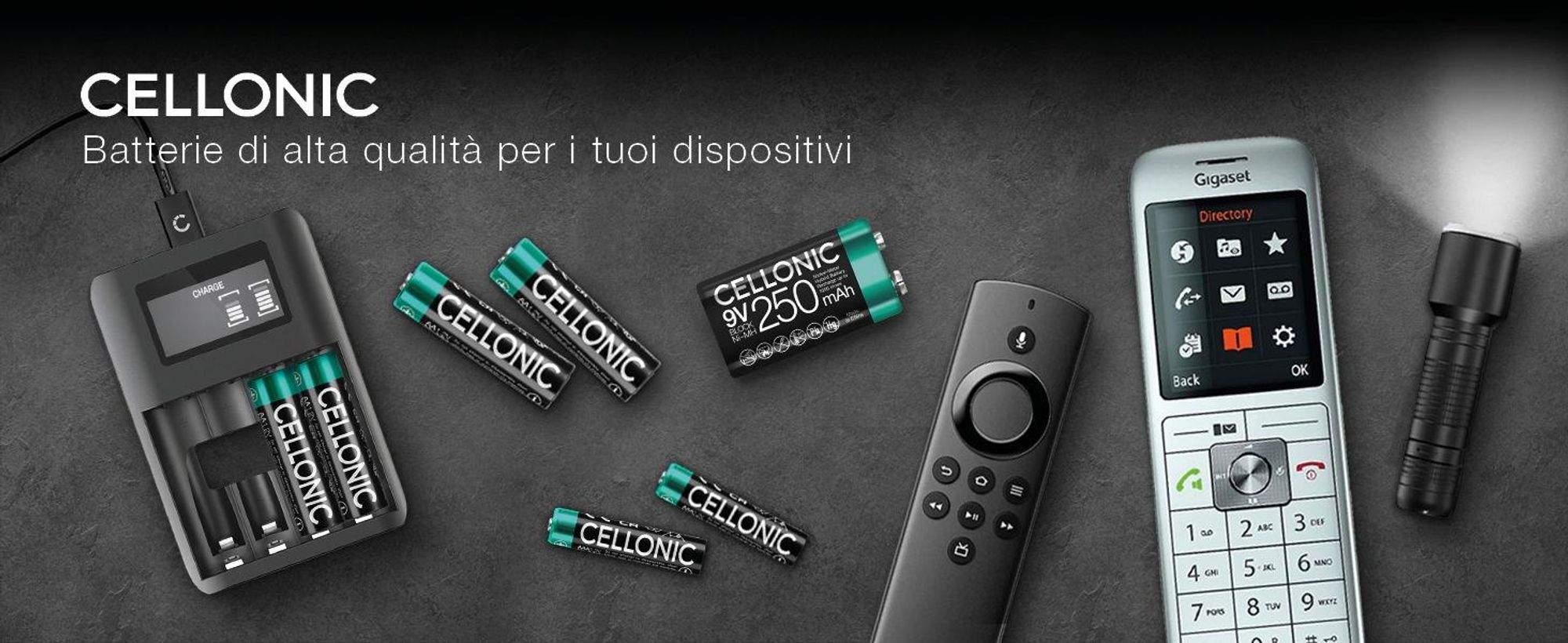 CELLONIC 4x Batteria per Telefono fisso compatibile con Siemens Gigaset A415,C430 – (1000mAh, 1.2V)