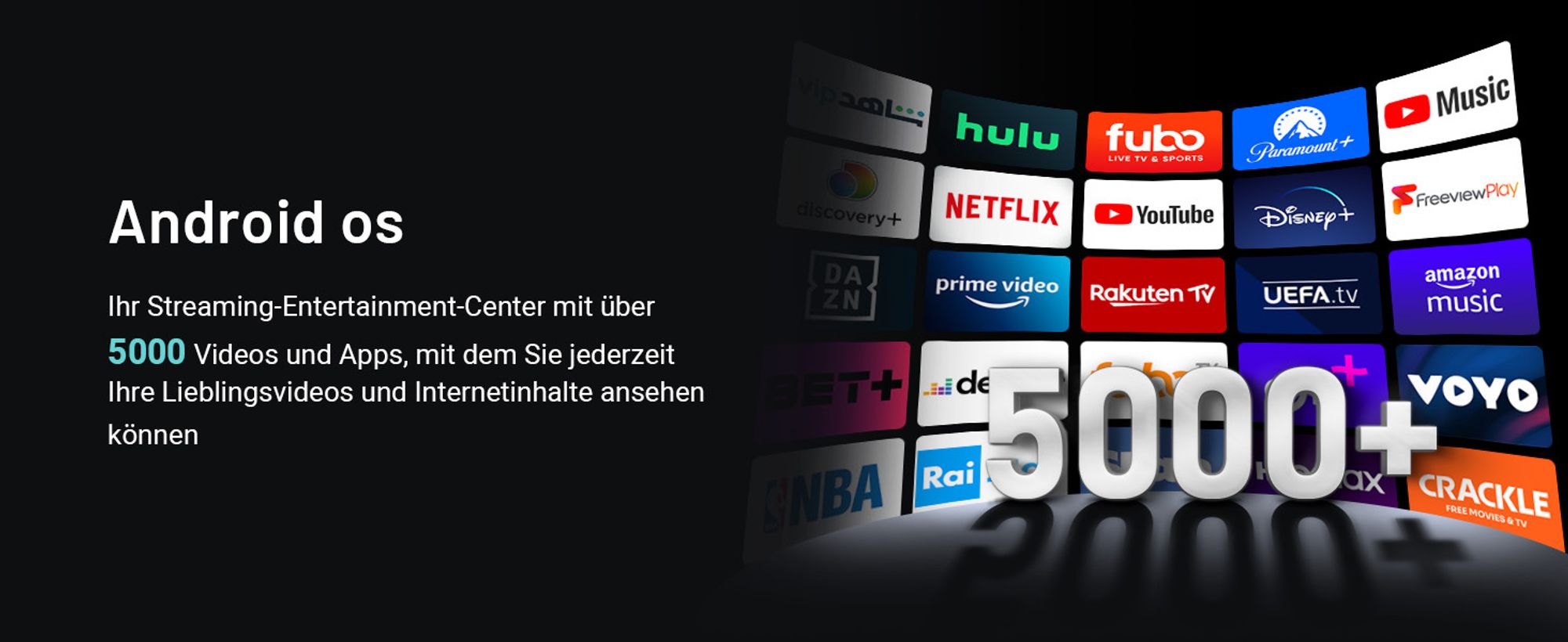 TuTu TU245J03 25 Zoll Full HD Smart TV & Monitor - Google TV - 2x HDMI, 2x USB mit Fernbedienung und HDMI-Kabel