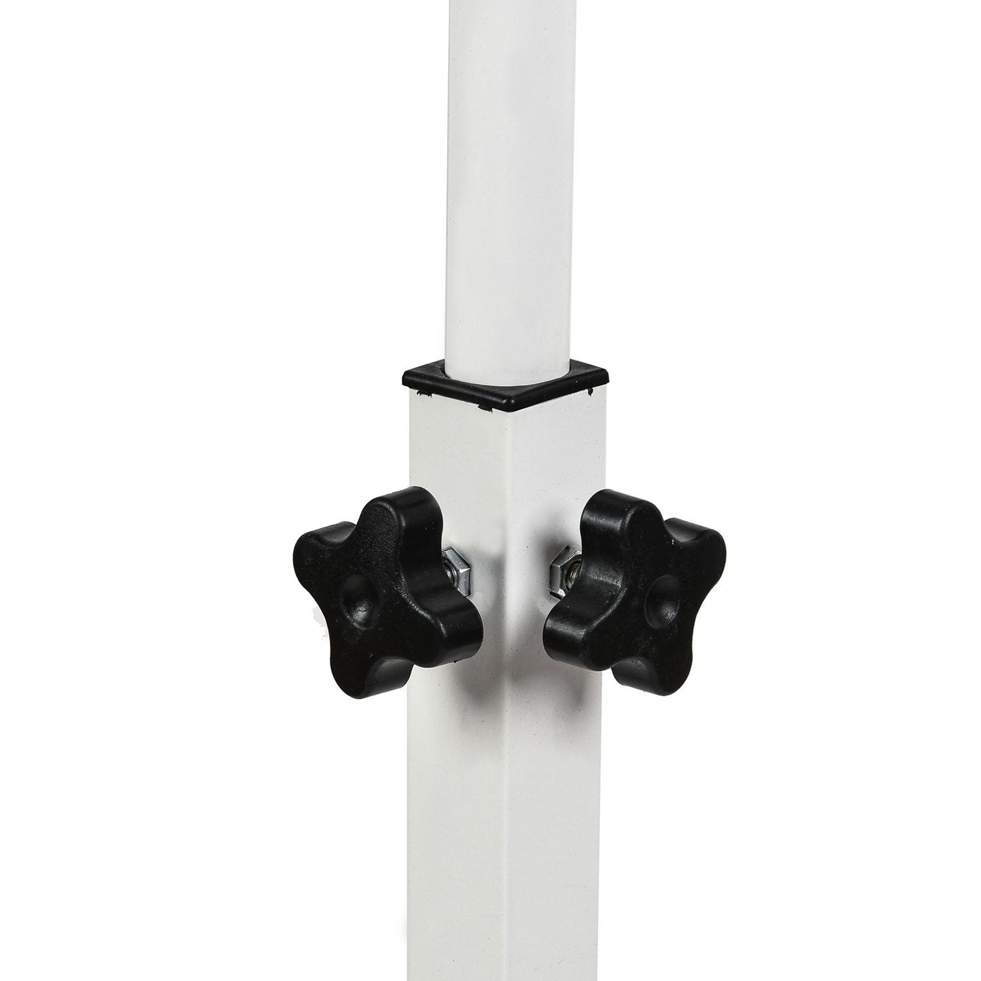 Mobiler Schreibtisch/Laptop-Ständer Maclean weiß höhenverstellbar 59-89cm max. 30kg MC-121 W