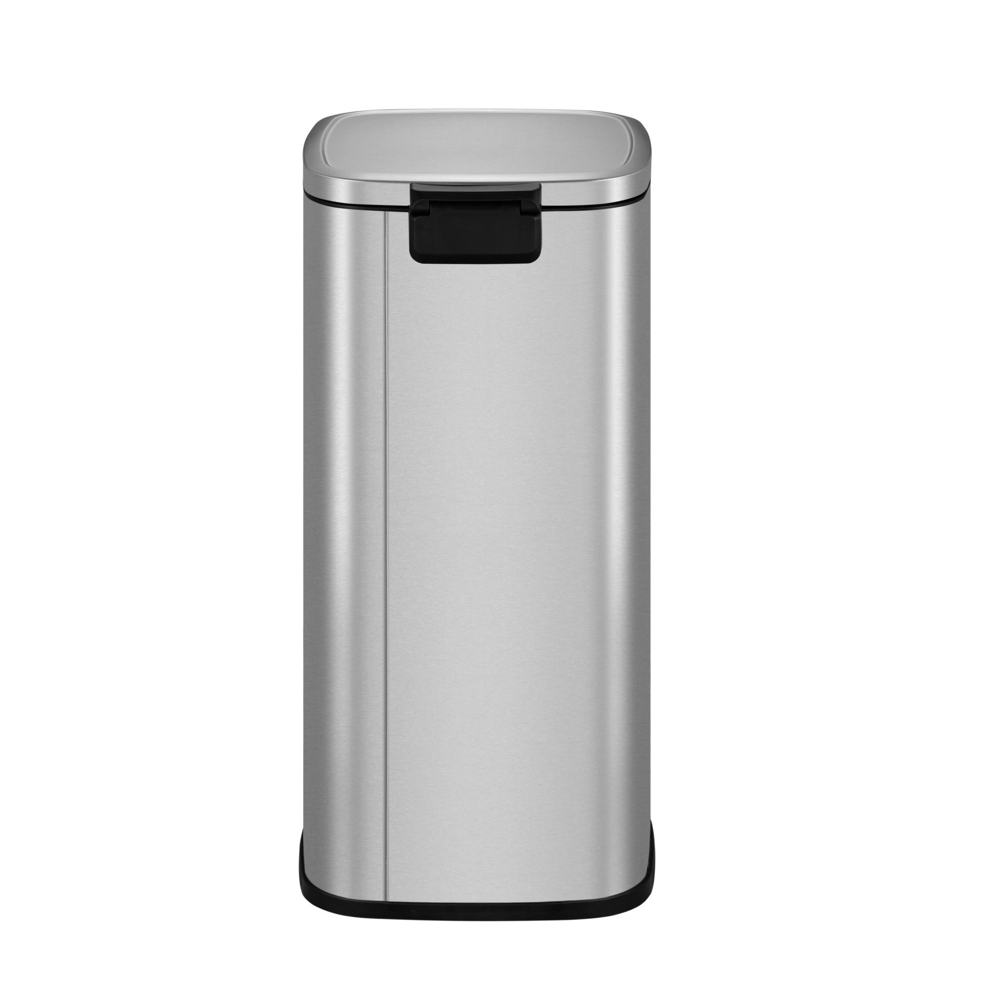 EKO - Pattumiera a pedale Stella 30 litri - Acciaio inox - Acciaio inox opaco