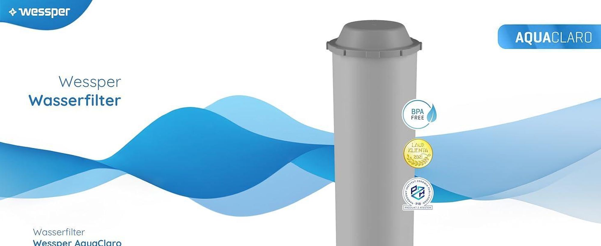 Wessper 6 Stück Wasserfilter für Krups F088 / NIRF700 – Kompatibel mit Krups, Bosch, Siemens, AEG