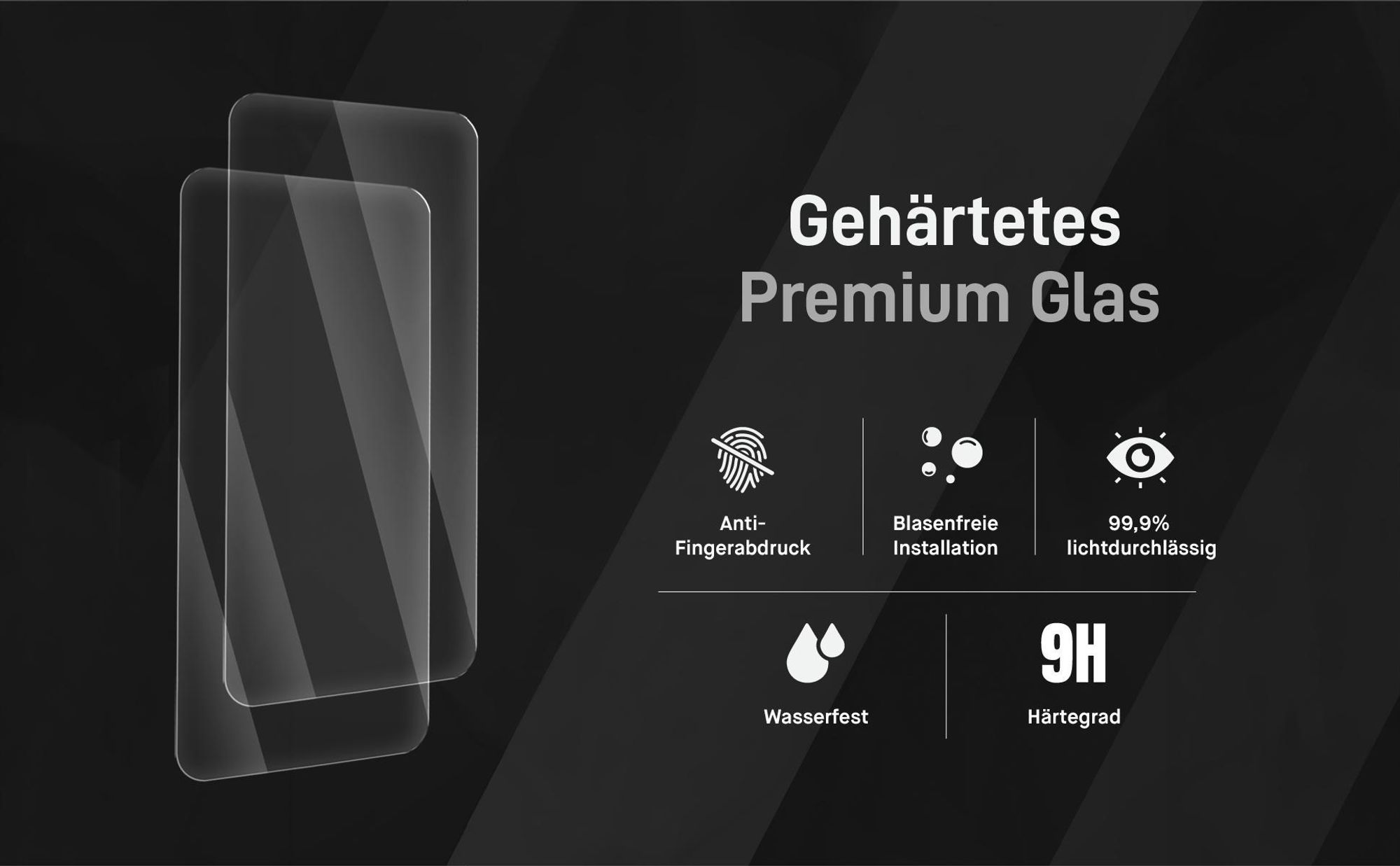 2x Kamera und Display Schutz Glas Set für Apple iPhone 16 für vollständigen Schutz