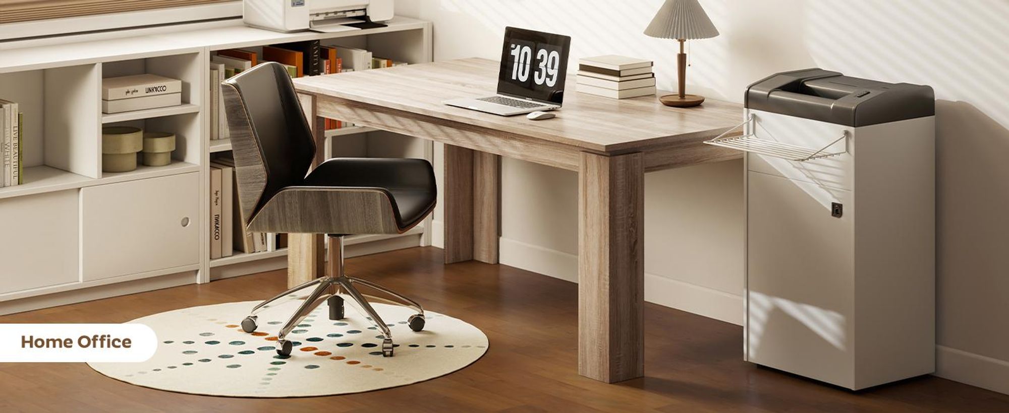 Rozkładany stół jadalny HOMCOM 180–260 x 90 cm, stół kuchenny dla 8–10 osób, dąb