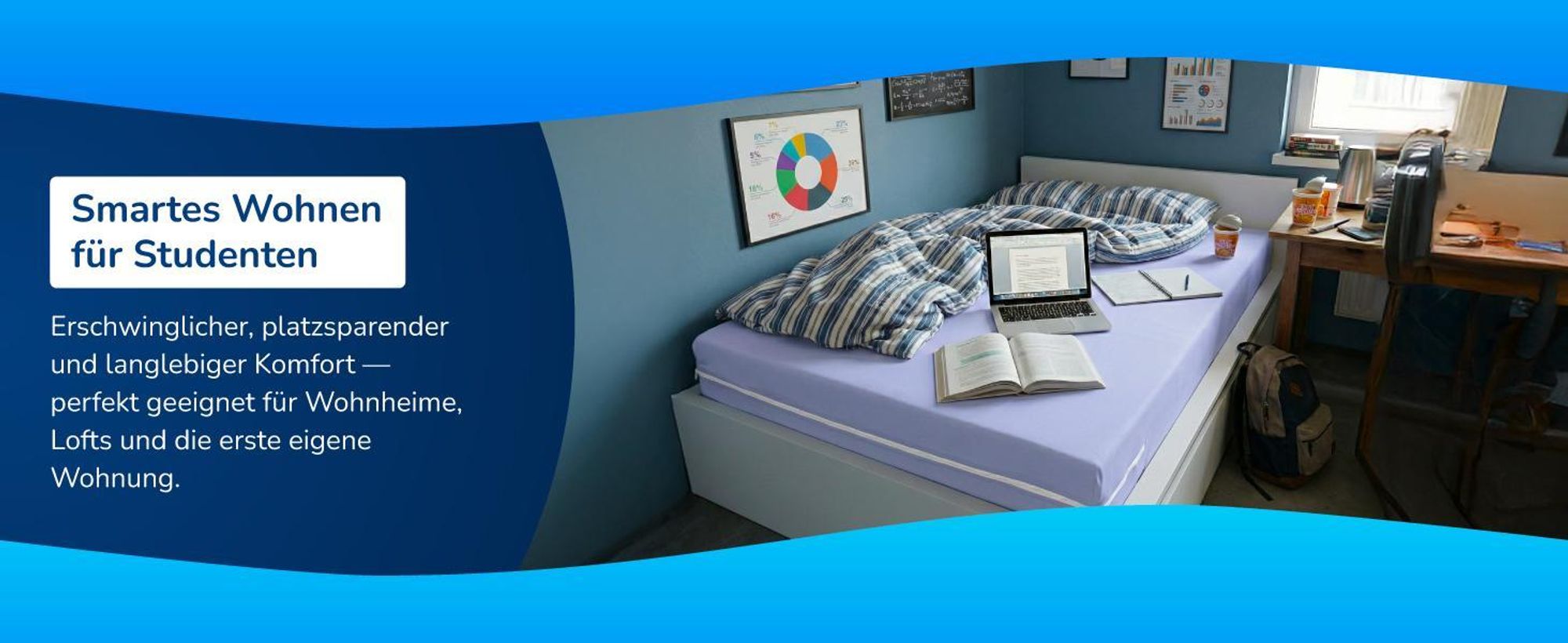 MSS e.K. Easy Active Rollmatratze 100 x 200 x 11 cm | H3 | Kaltschaummatratze | designed und produziert in Deutschland