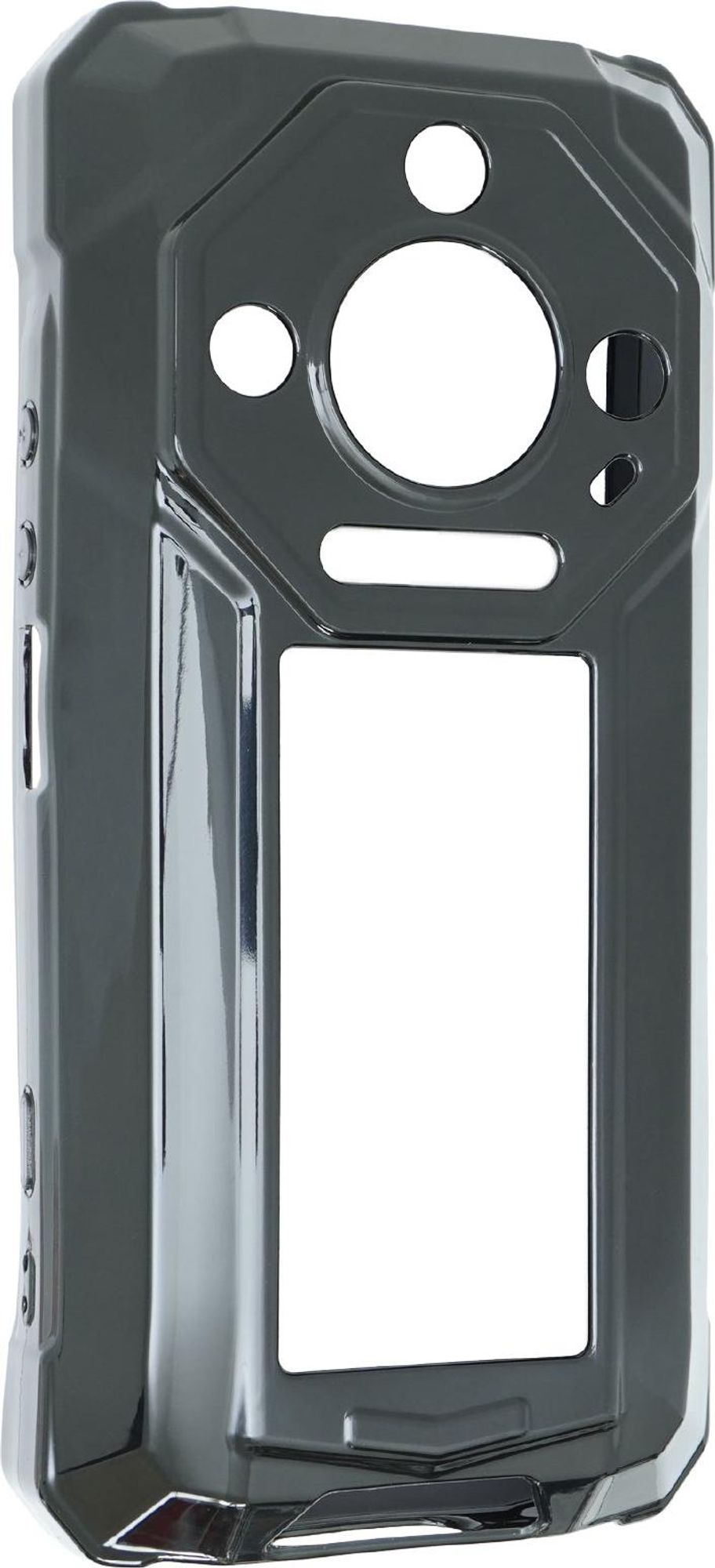 caseroxx Schutz-Hülle TPU-Hülle kompatibel mit Ulefone Armor 33 / Armor 33 Pro, Gummi Handy Tasche schwarz Bild 3