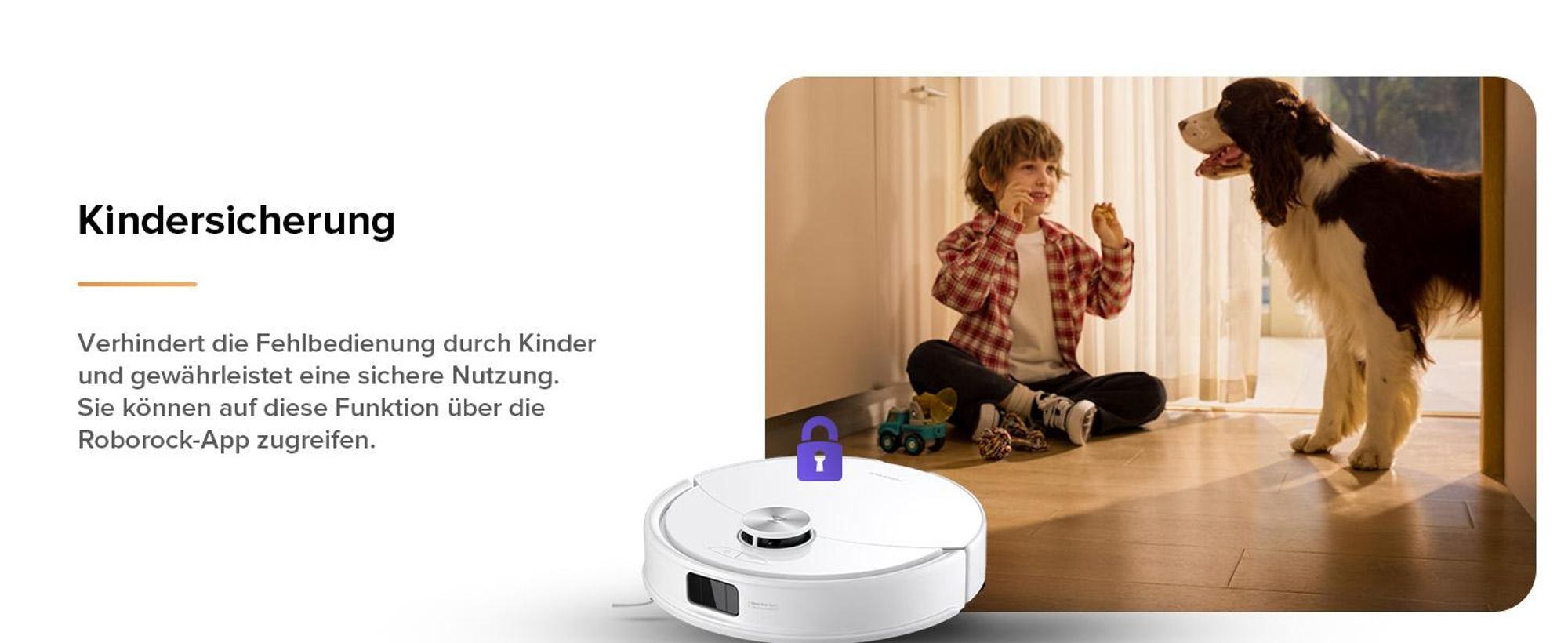 Roborock Q10 S5 Saugroboter mit Wischfunktion, 10.000 Pa Staubsauger Roboter, Dual Anti-Tangle System, Auto Lifting Mopping, Ideal für Tierhaare, Weiß