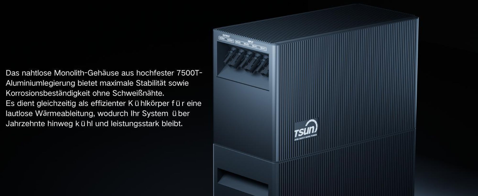 TSUN DB2000Lite Erweiterungsakku 2kWh (bis 10 kWh erweiterbar) für TSUN DCU2000 Lite, Ein Batteriespeicher (0% MwSt)