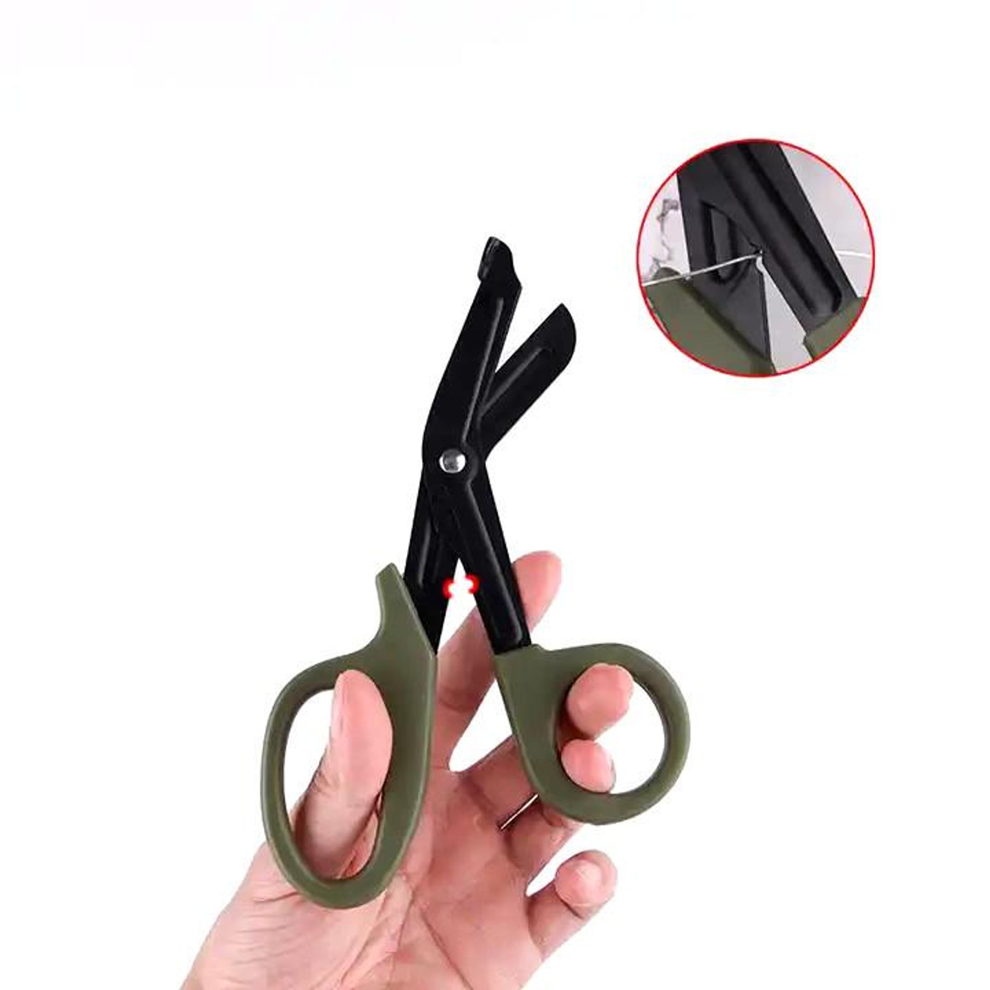 Verbandschere Lister Form Edelstahl 18,5 cm Pflasterschere Rettungsschere Erste