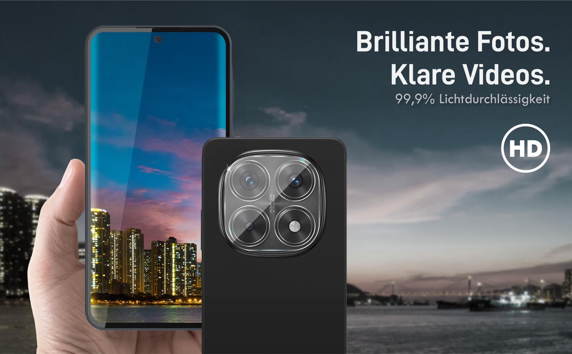 Brilliante Bildqualität mit dem Xiaomi Redmi Note 15 dank 99,9% Lichtdurchlässigkeit