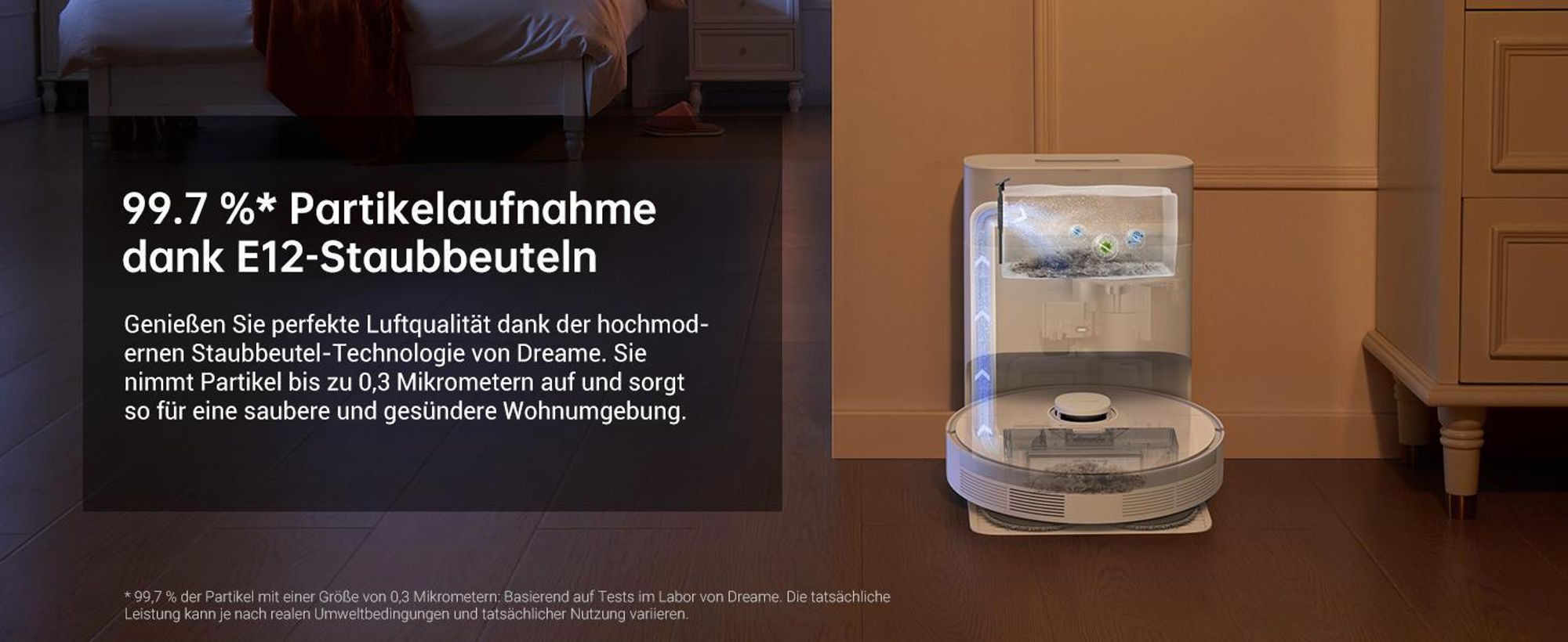 Dreame L10s plus Roboter Saugroboter mit Wischfunktion,DuoScrub™ Wischen,Intelligente Navigation,7000Pa Saugleistung,5200mAh,Hindernisvermeidung,Weiß