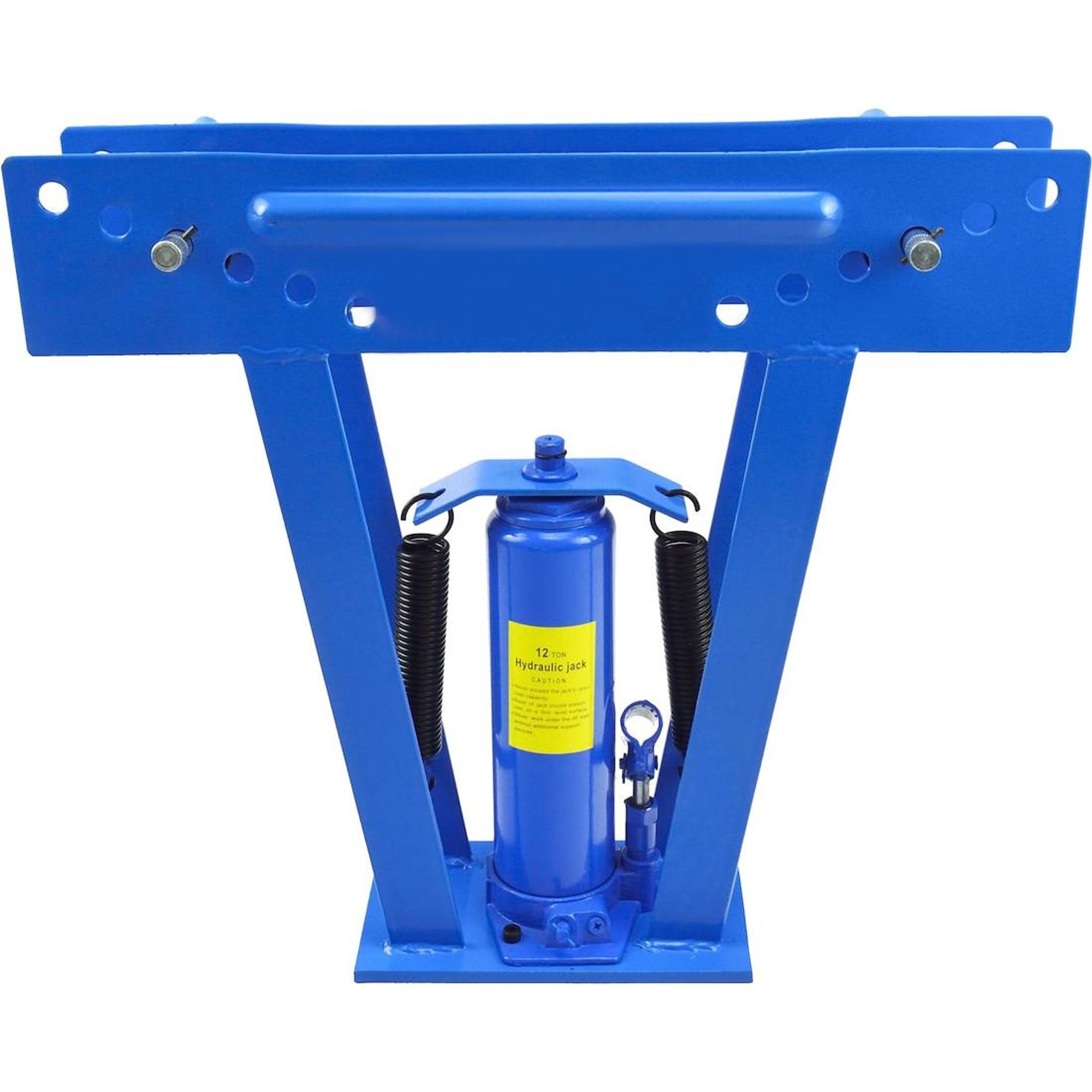 GEKO | Rohrbiegemaschine hydraulisch, 12T, Biegewinkel bis 90°, Rohrbiegegerät Rohrbieger mit 6 Presstücken 21.3-60.3 mm, Biegemaschine Rohre