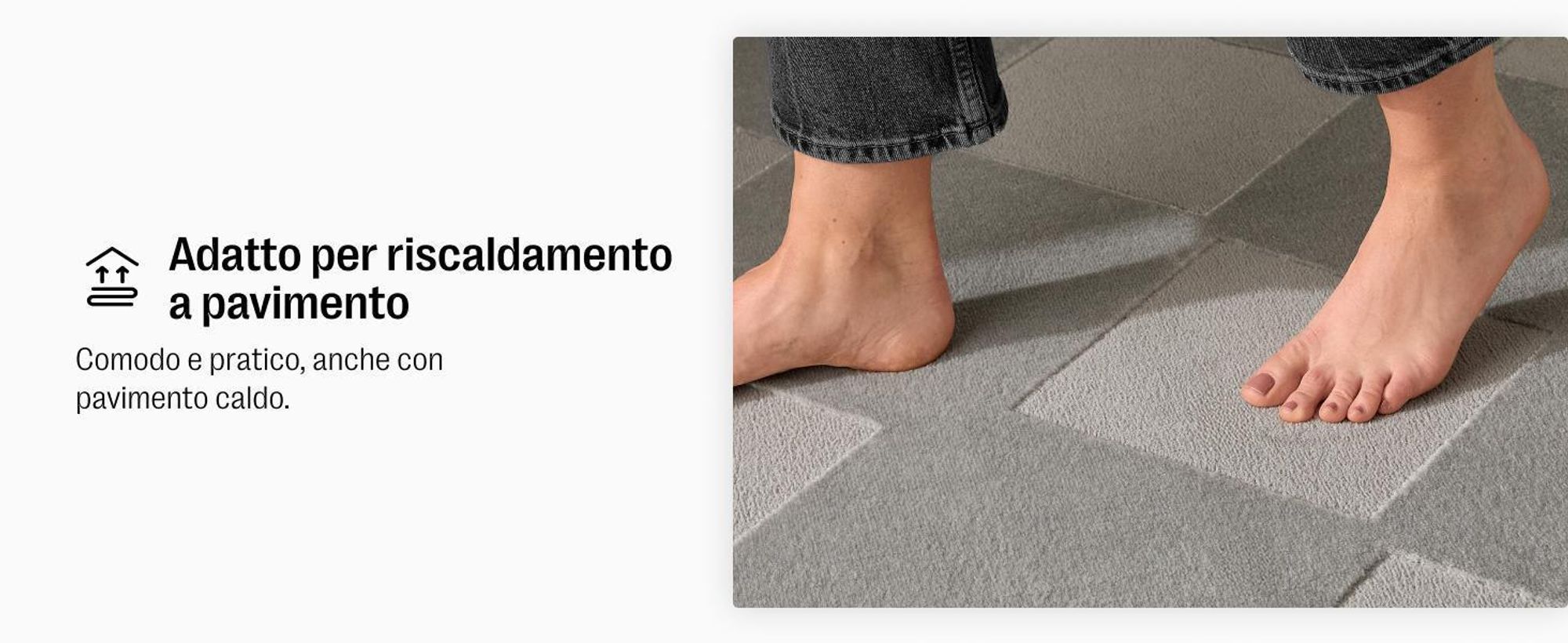 benuta tappeto soggiorno Claire Grigio 160x230 cm tappeto soggiorno rettangolare fantasia moderno pelo corto scandinavo