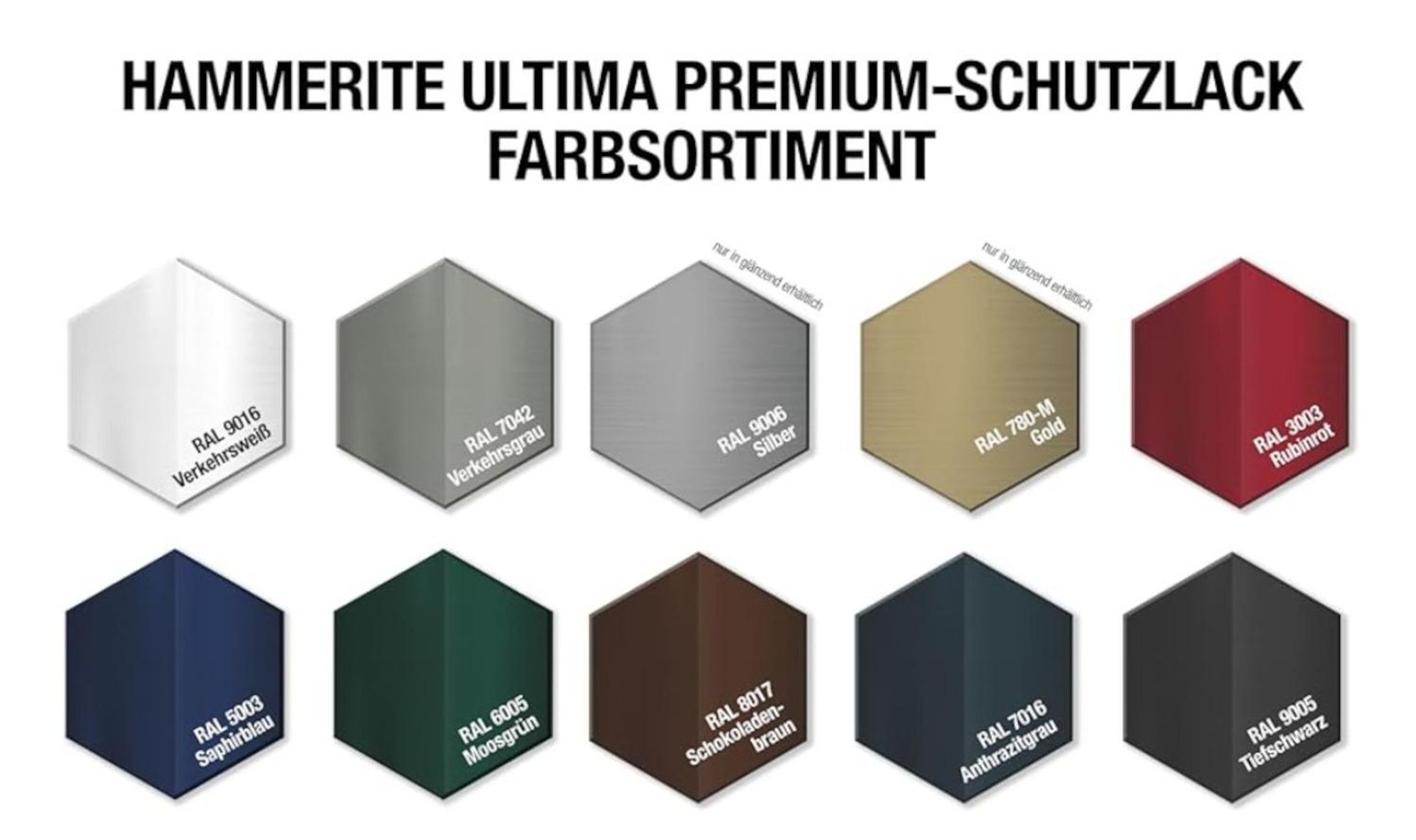 Hammerite Metallschutzlack Ultima Matt, Hochwertiger Schutzlack für alle Metalle im Außenbereich, Schokobraun, RAL 8017, 750 ml