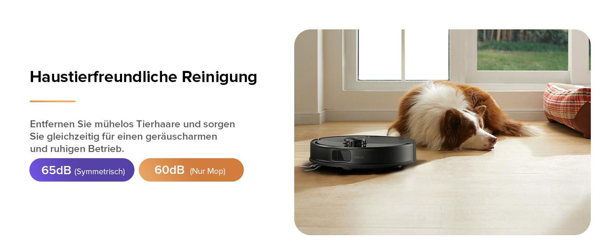 Roborock Q10 S5+ Set Staubsauger Roboter, 10.000 Pa(Upgrade von S8 Plus), Dual Anti-Tangle System, Auto Lifting Mopping, Ideal für Tierhaare (Schwarz)